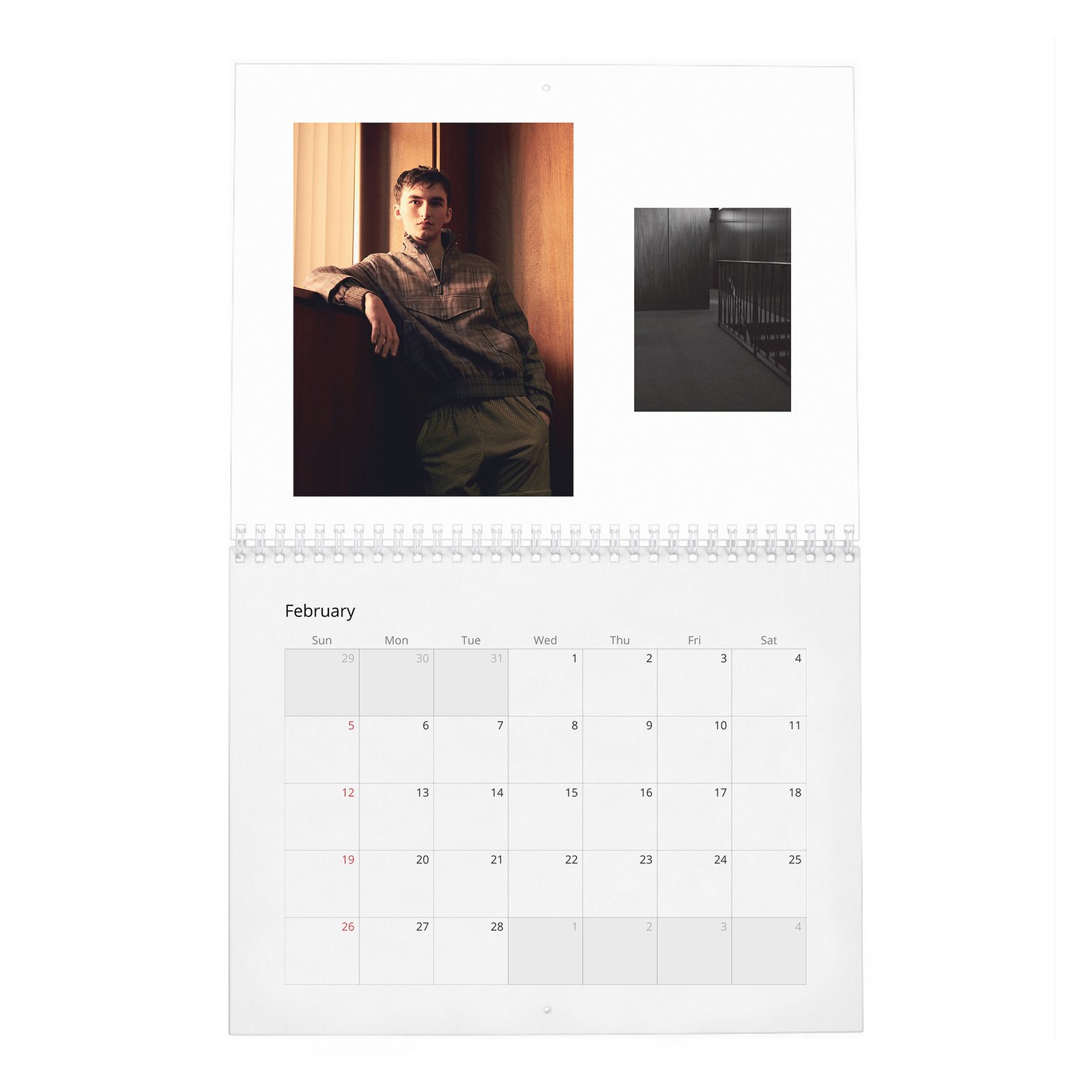 02 Isaac Hempstead Wright - Zoo 2027 Wall Calendar