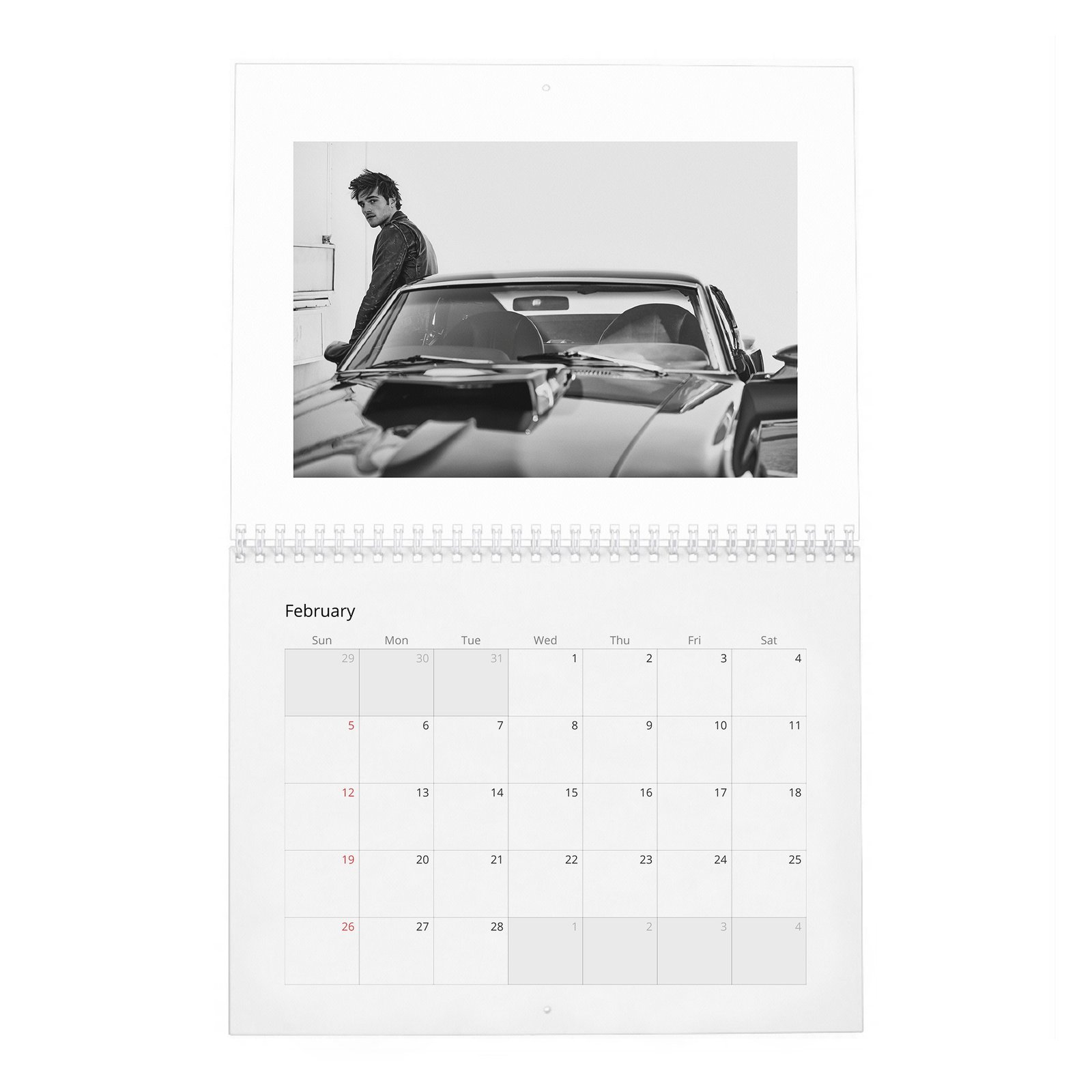 Jacob Elordi - Overdrive 2027 Wall Calendar