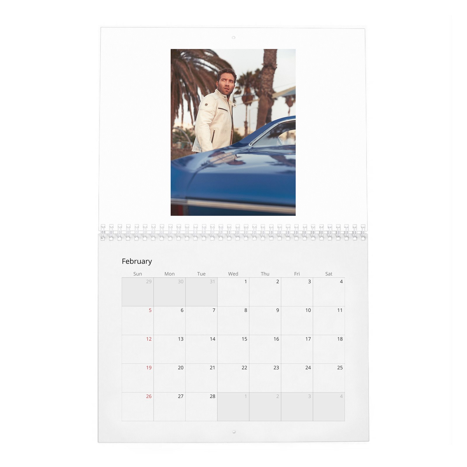 Jai Courtney - The Killer In Me 2027 Wall Calendar