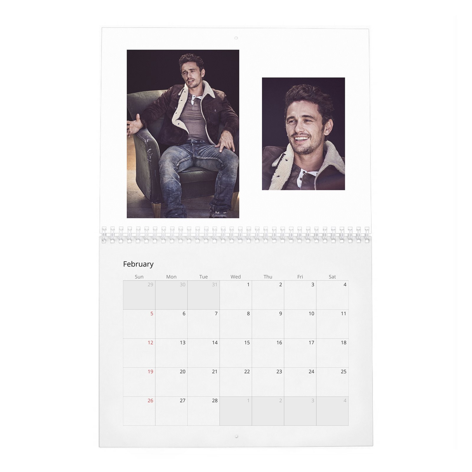 02 Jared Padalecki - The New Texas Ranger 2027 Wall Calendar