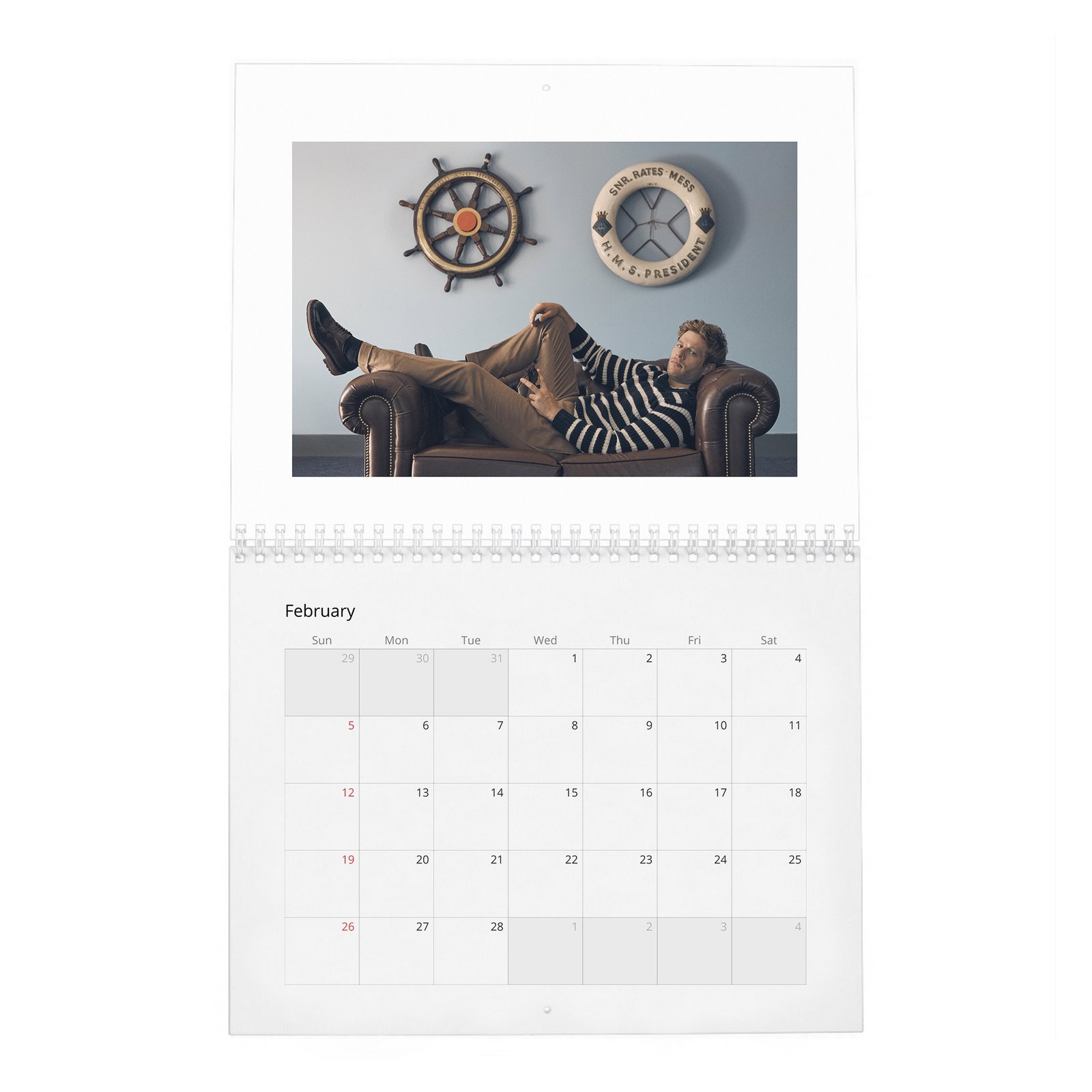 James Franco - The Real 2027 Wall Calendar