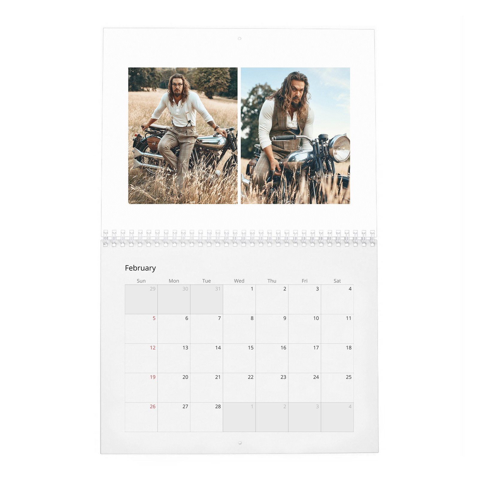 02 Jason Momoa - New Tricks 2027 Wall Calendar