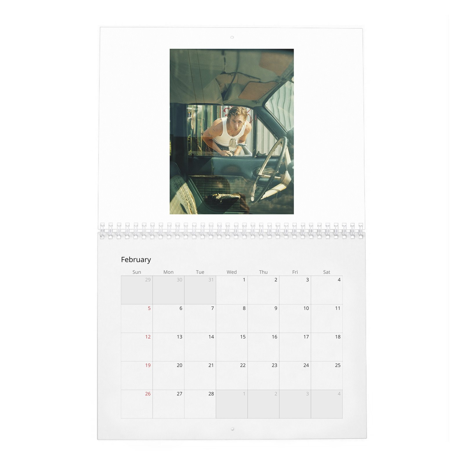 Jeremy Allen White - Yes Chef 2027 Wall Calendar