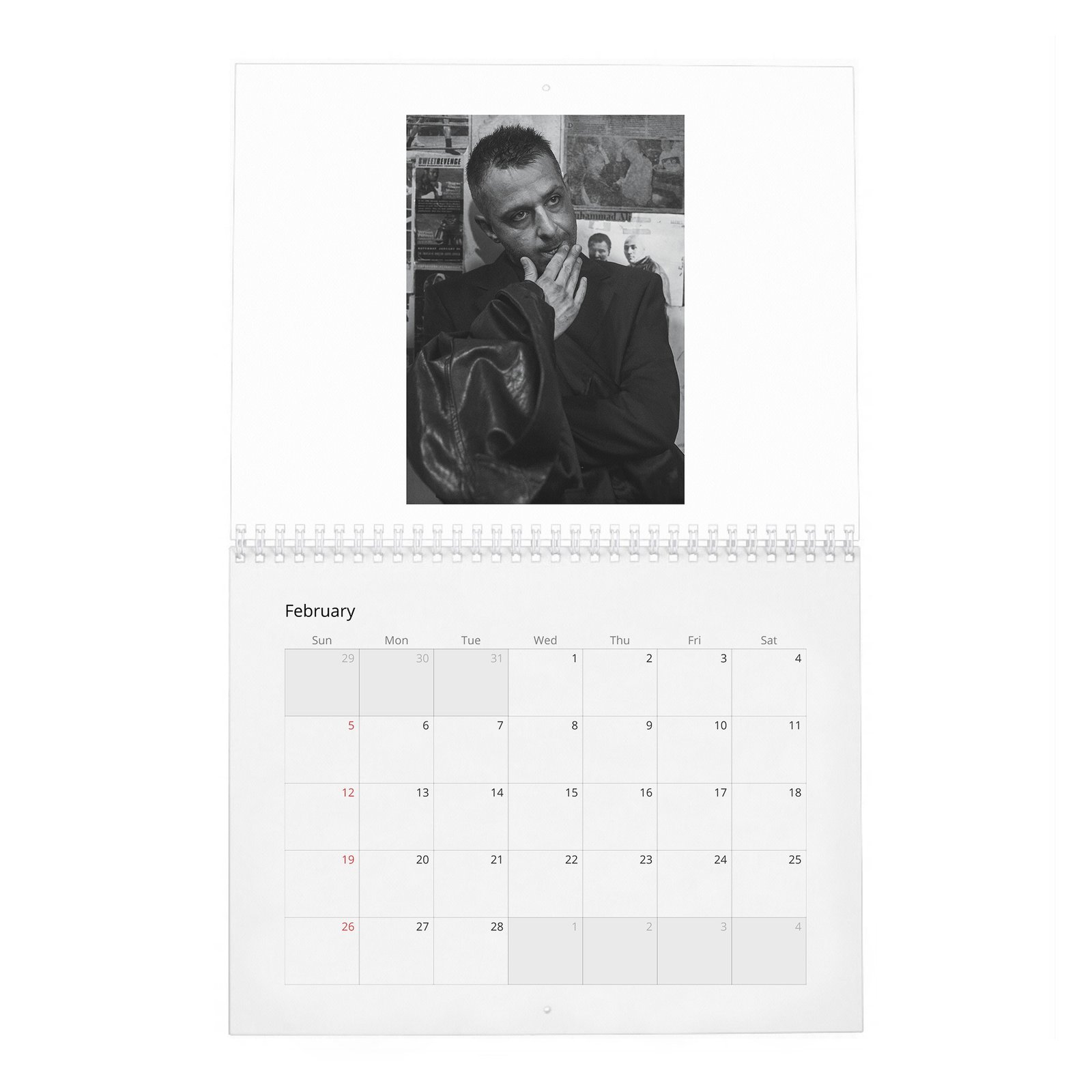 02 Jeremy Strong - The Relentless 2027 Wall Calendar