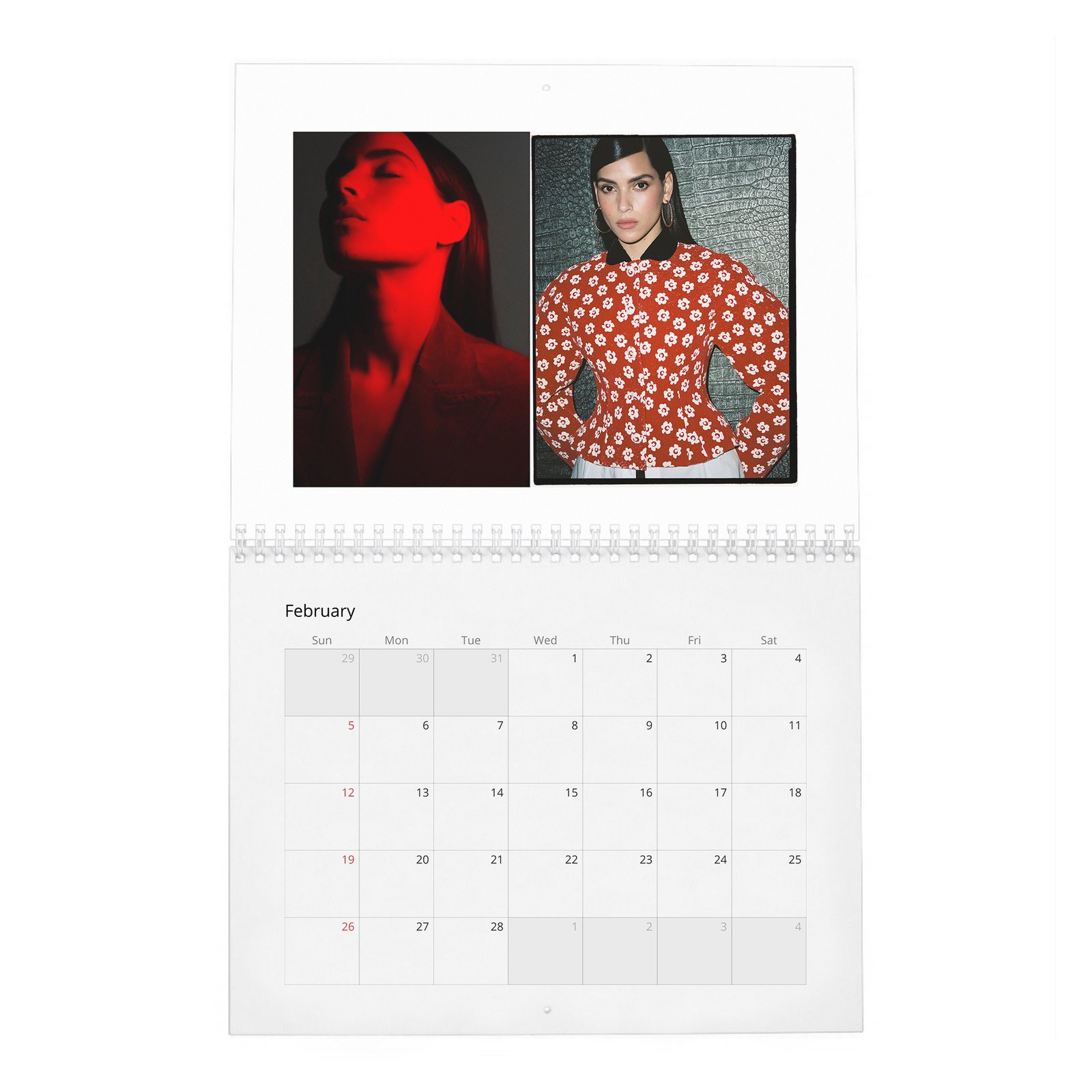 02 Adria Arjona - In conversation 2027 Wall Calendar