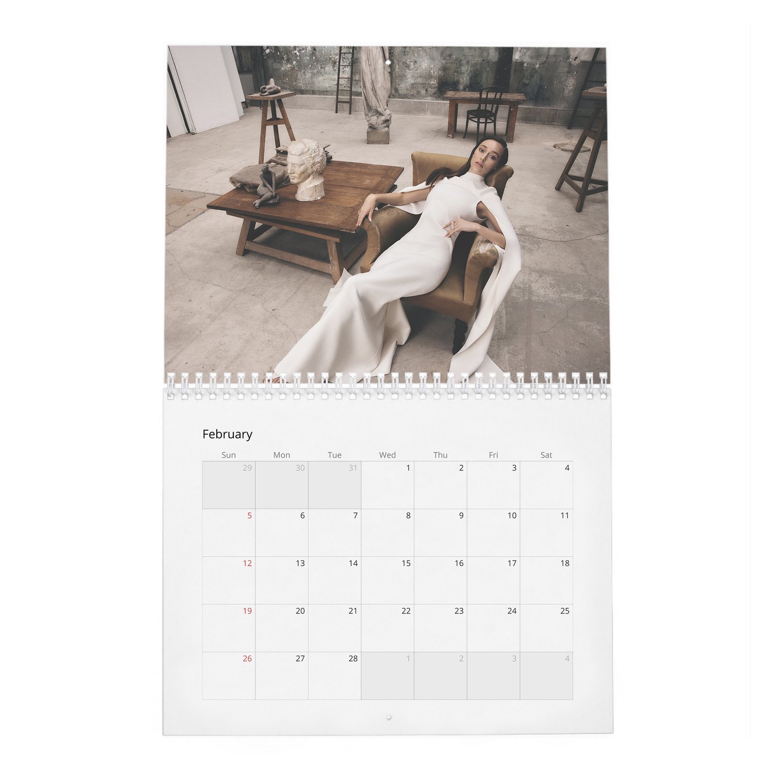 02 Alycia Debnam-Carey - Fashion's New Darling 2027 Wall Calendar