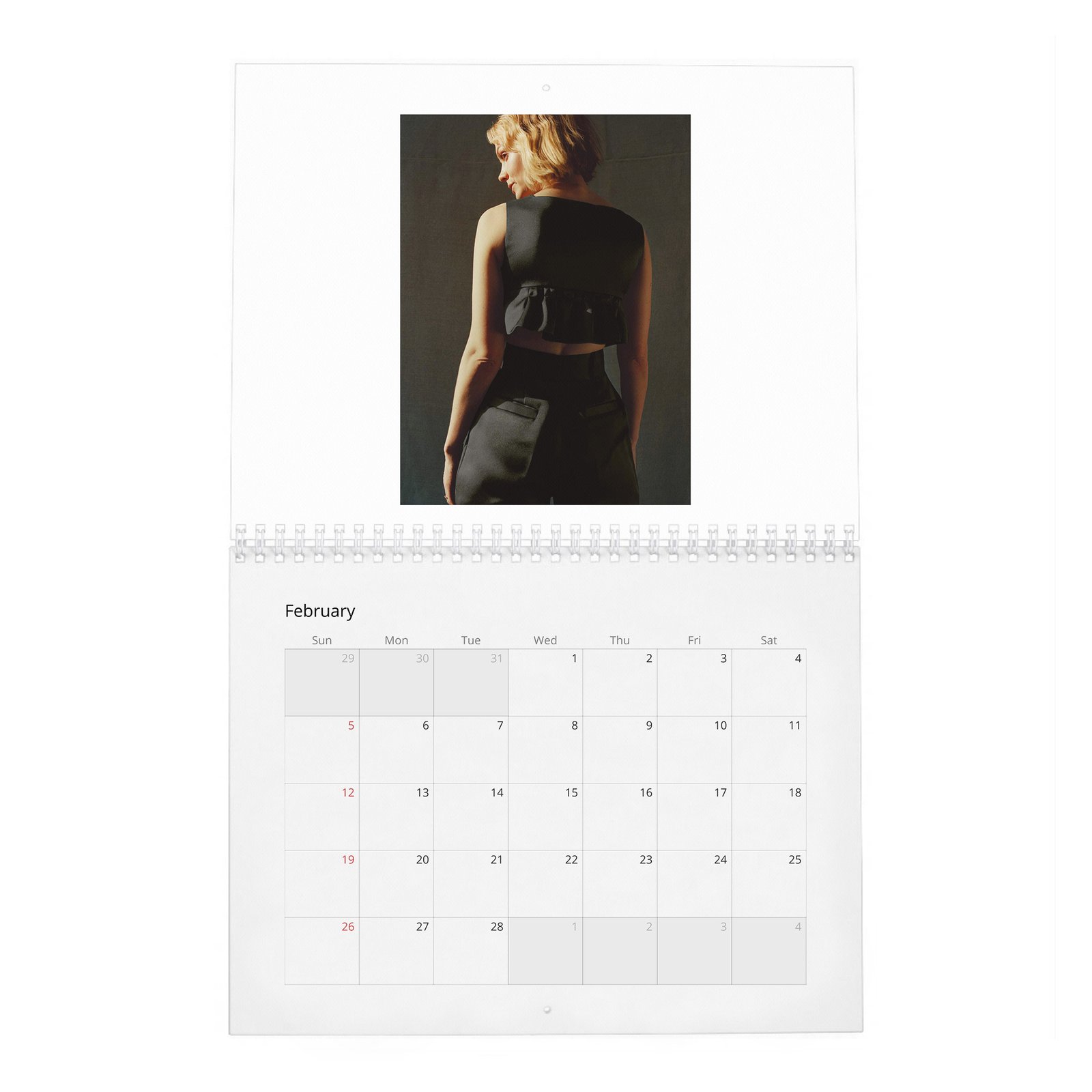 02 Carey Mulligan - Less Is More 2027 Wall Calendar