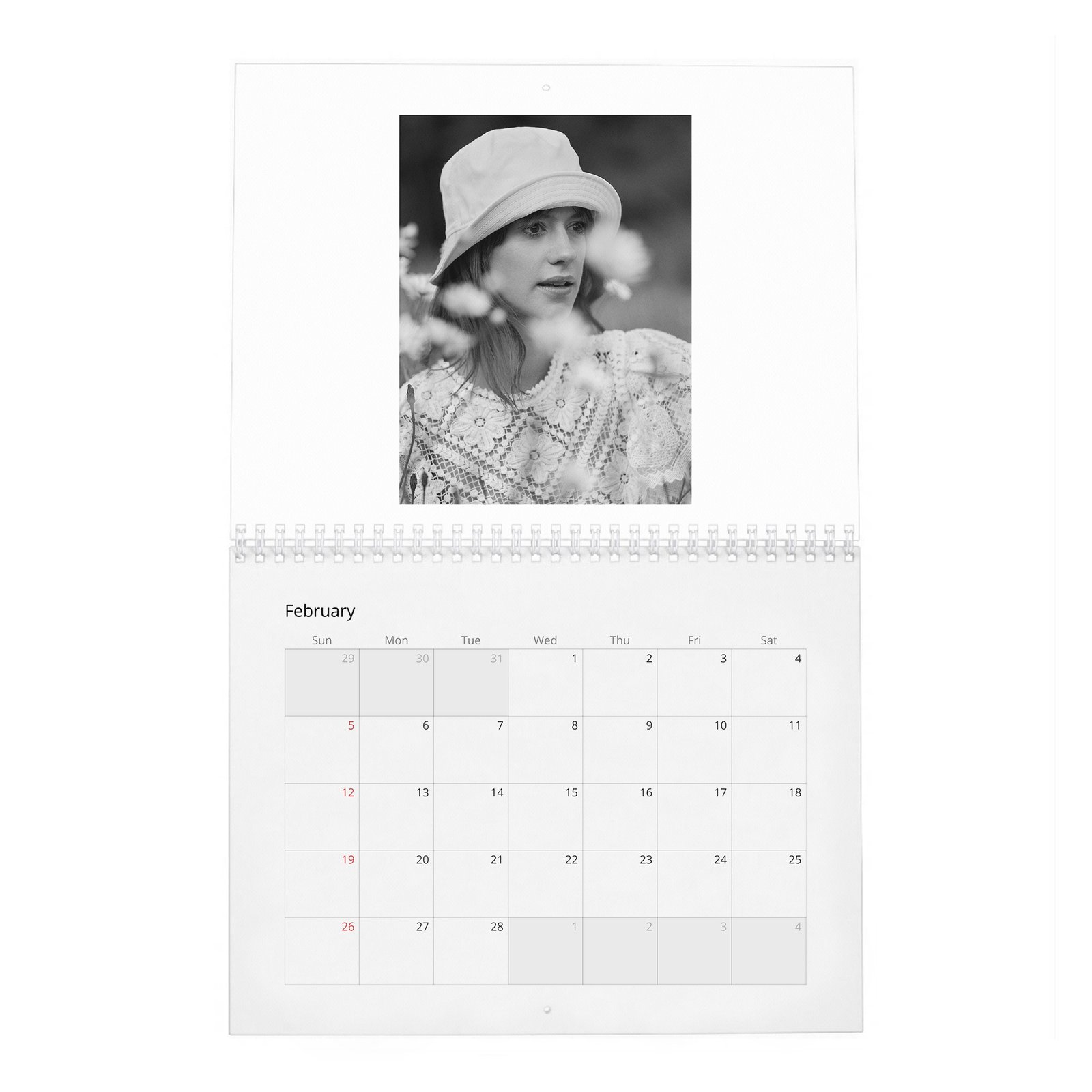 Daisy Edgar-Jones - Modern Love 2027 Wall Calendar