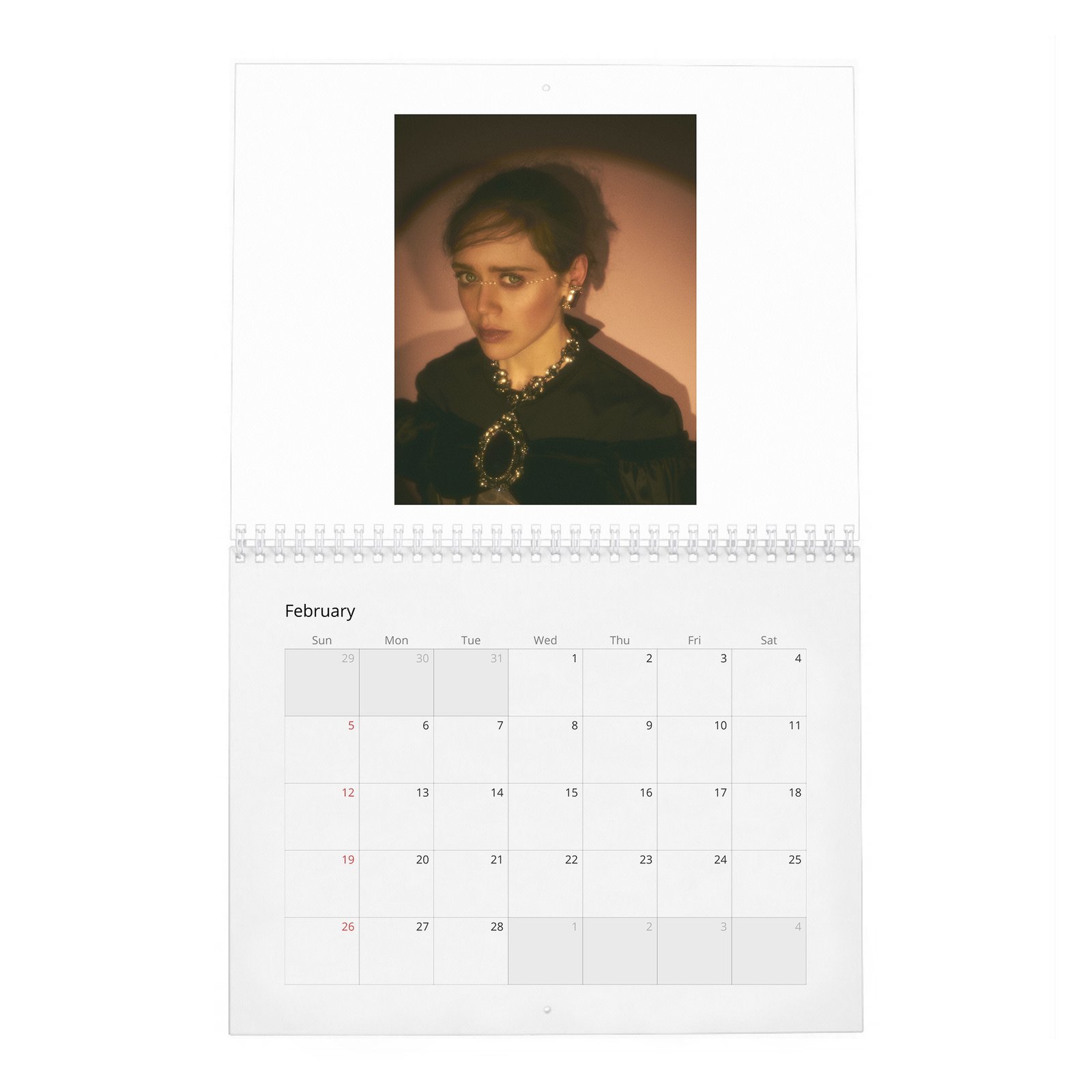 02 Daisy Head - Perseverance And Limitlessness 2027 Wall Calendar