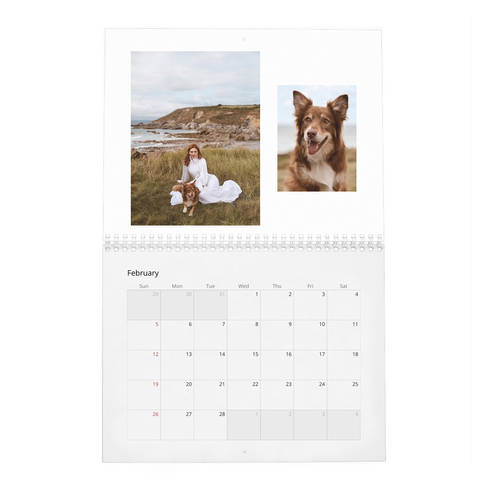 02 Eleanor Tomlinson - O Brave New World 2027 Wall Calendar