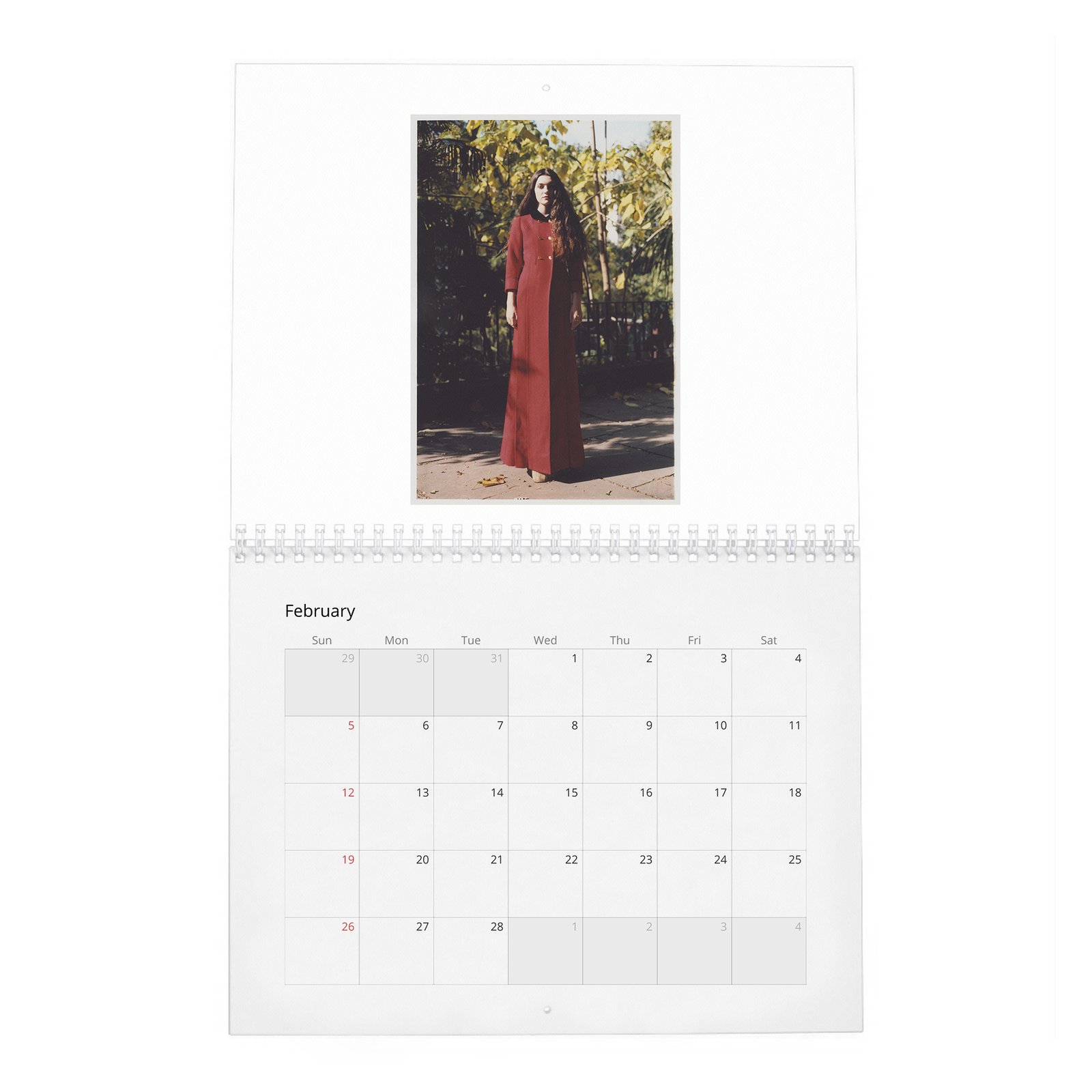 02 Emily Carey - Rose And Ivy 2027 Wall Calendar