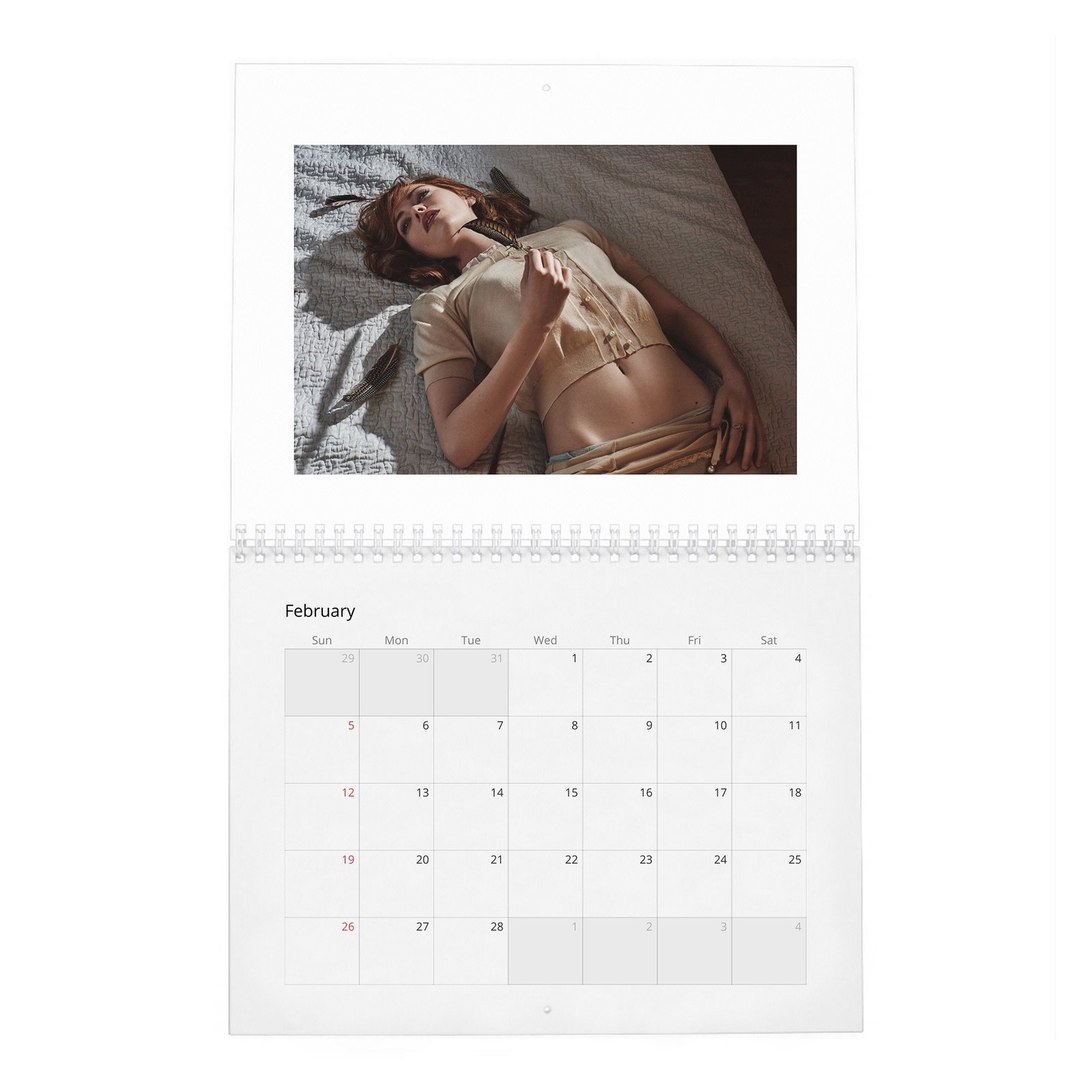 02 Emma Stone - Interview 2027 Wall Calendar