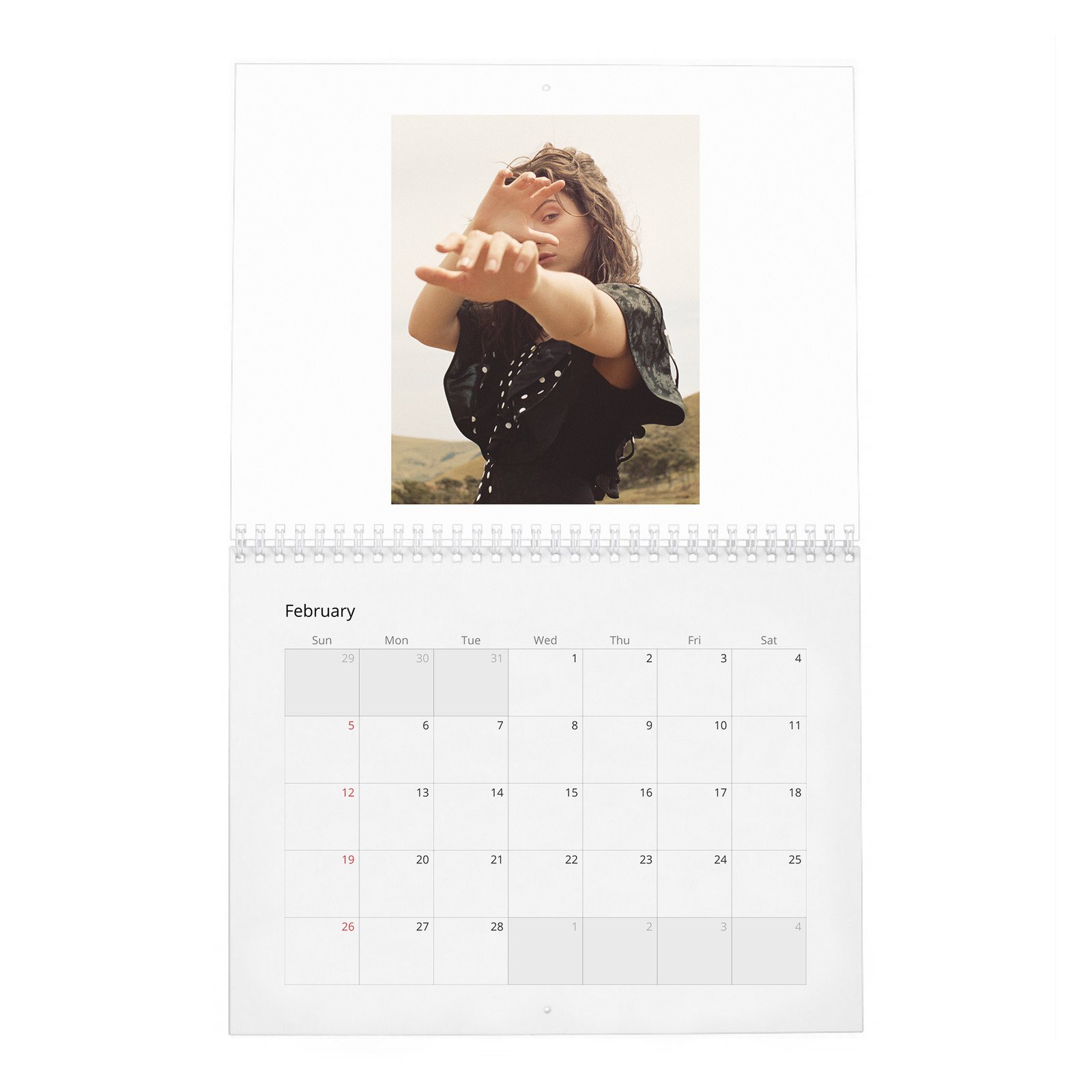 02 Lorde - Be True 2027 Wall Calendar