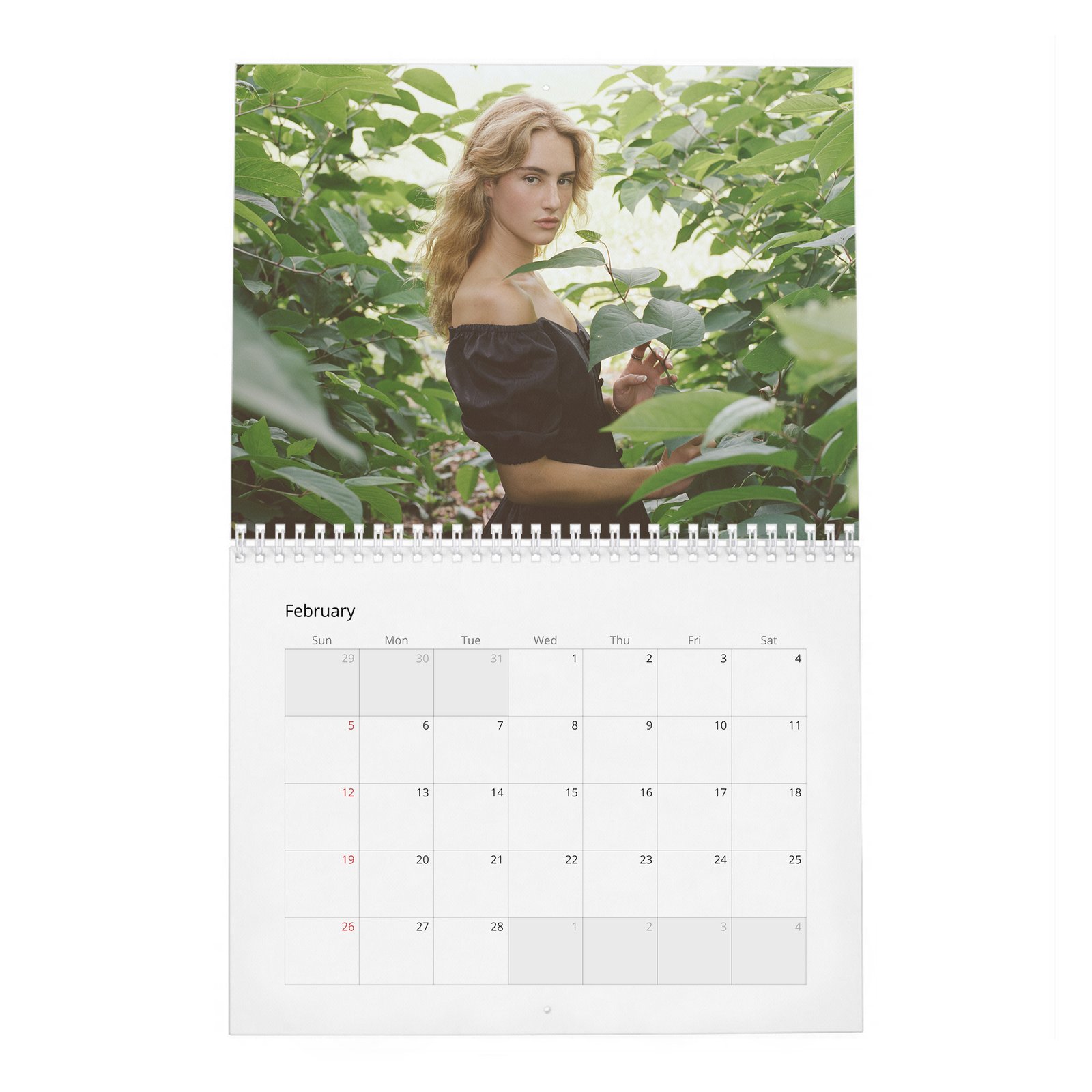 02 Grace Van Patten - Laterals 2027 Wall Calendar
