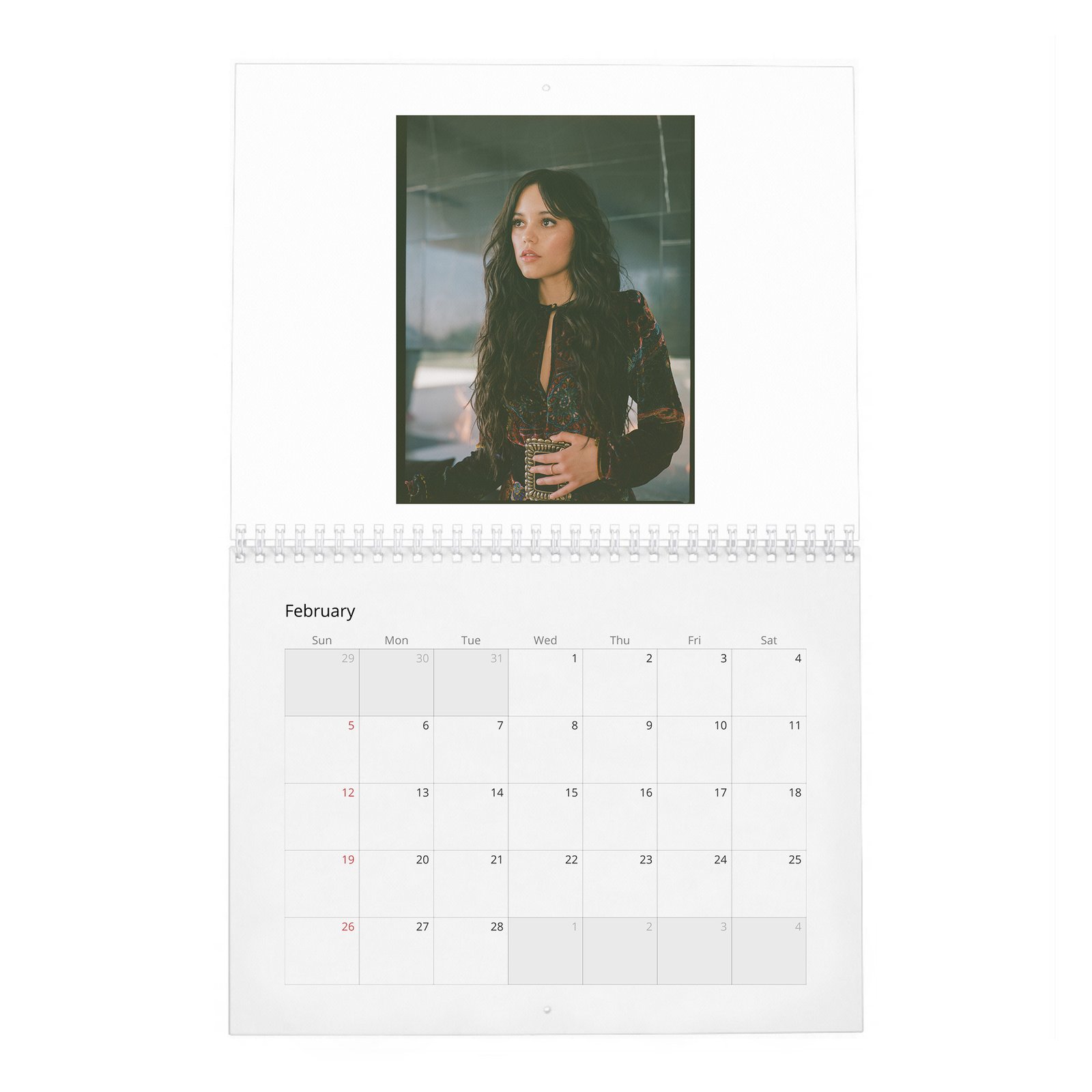 Jenna Ortega - Flaunt 2027 Wall Calendar