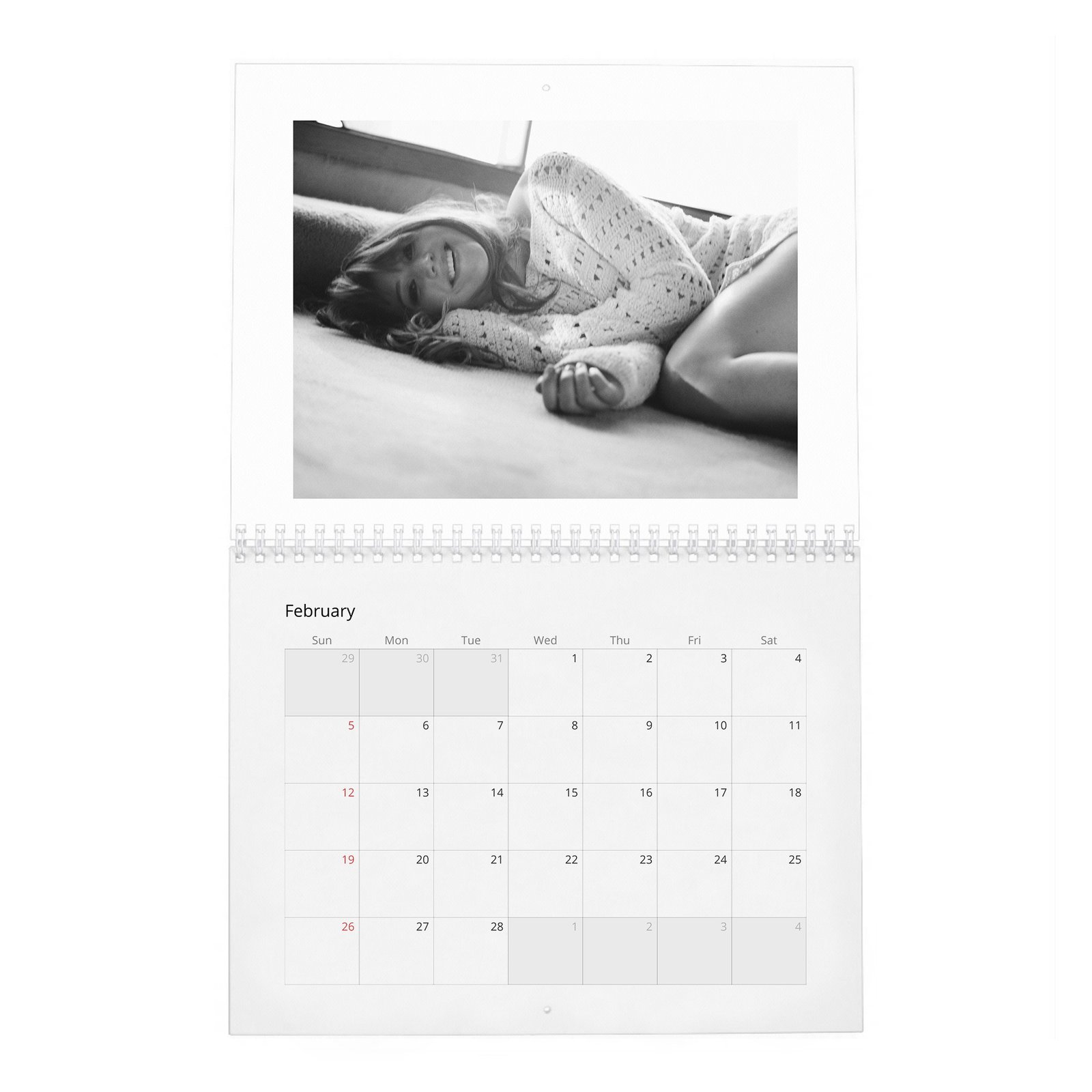 Jennifer Lawrence - Like A Normal Person 2027 Wall Calendar