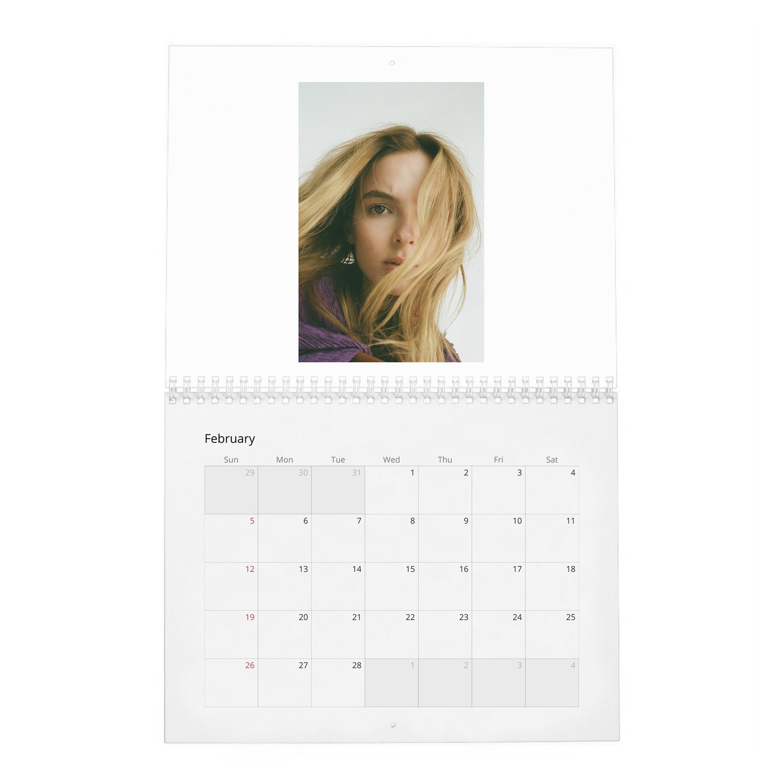02 Jodie Comer - Talent And Perfect 2027 Wall Calendar