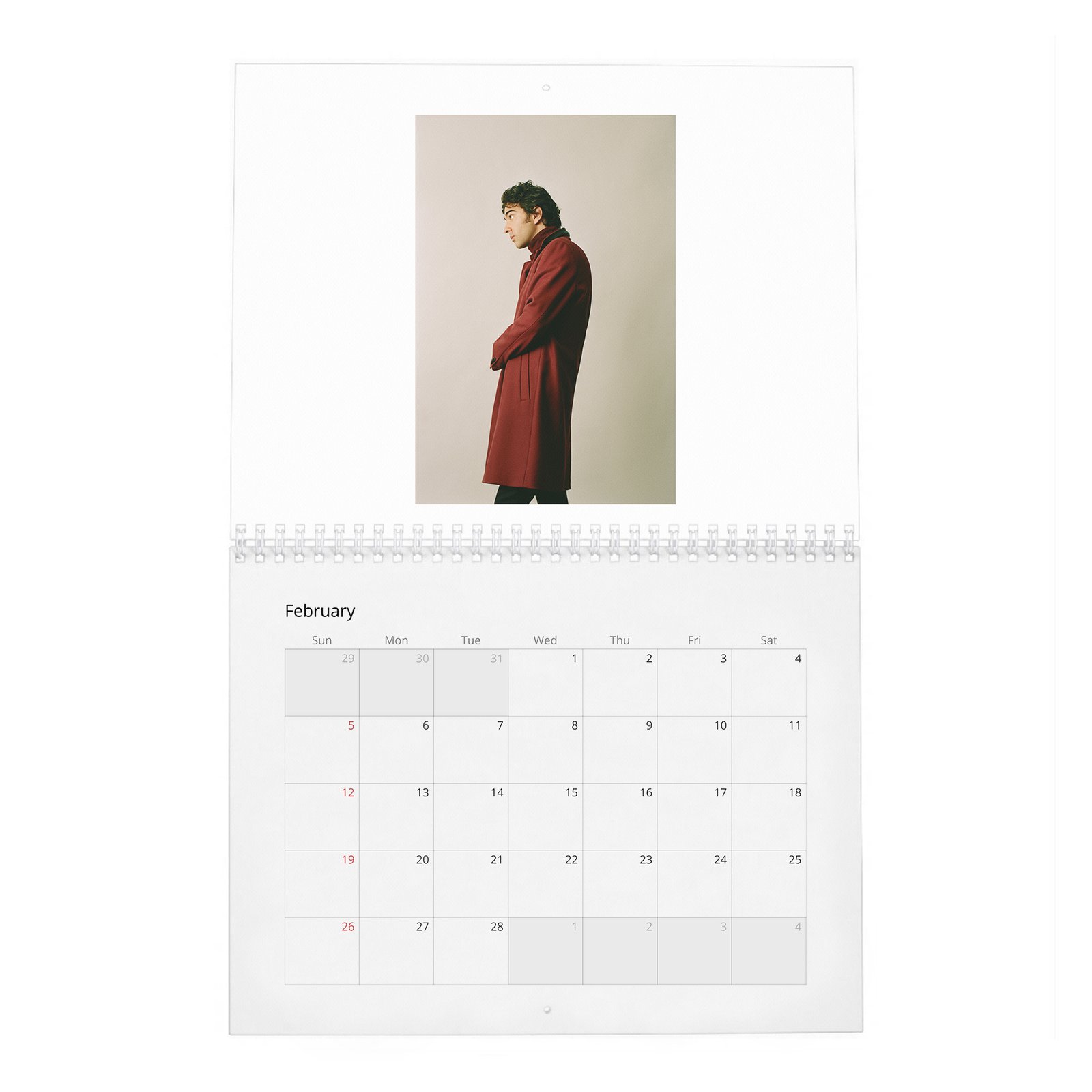 02 Alex Wolff - Interview 2027 Wall Calendar