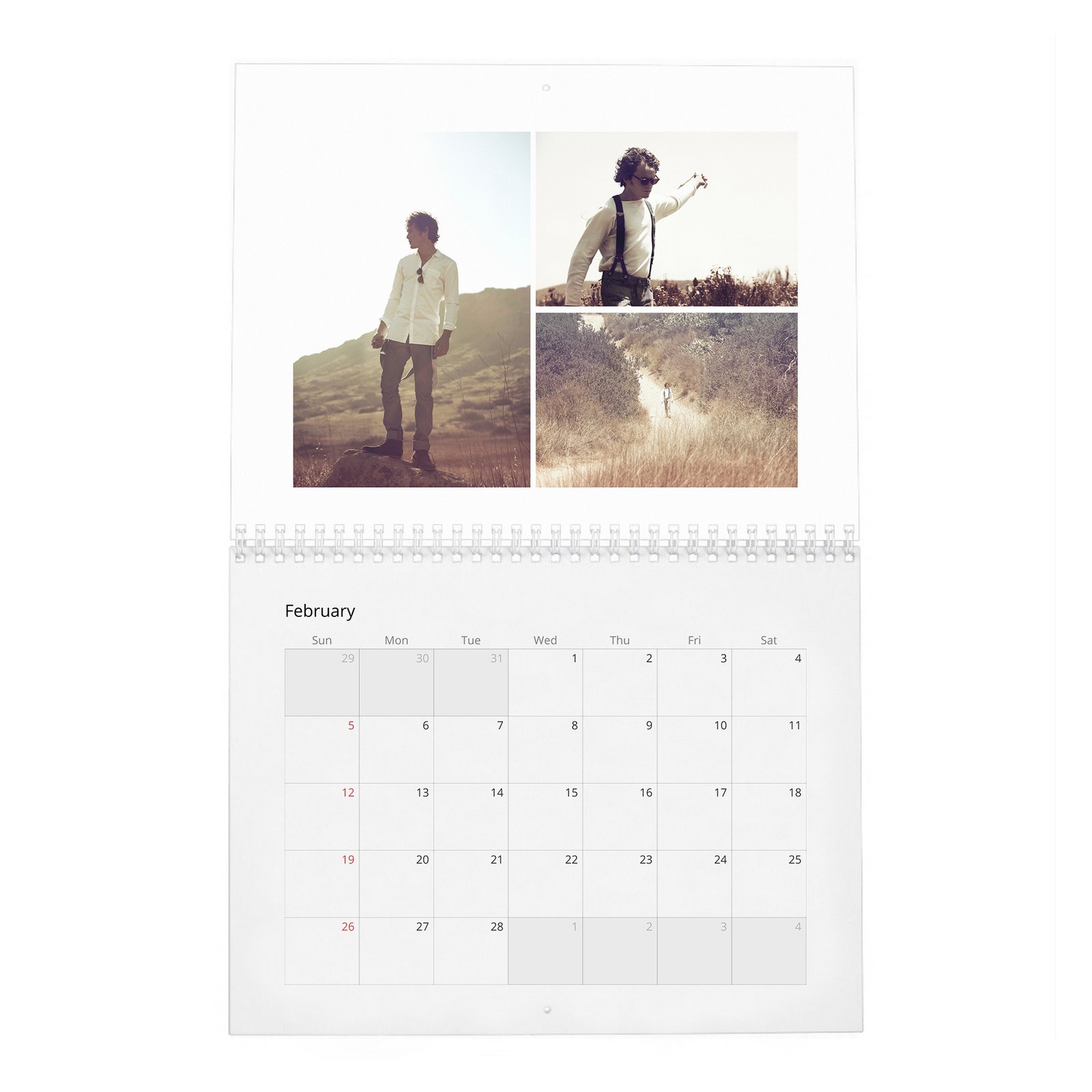 02 Anton Yelchin - Flaunt 2027 Wall Calendar