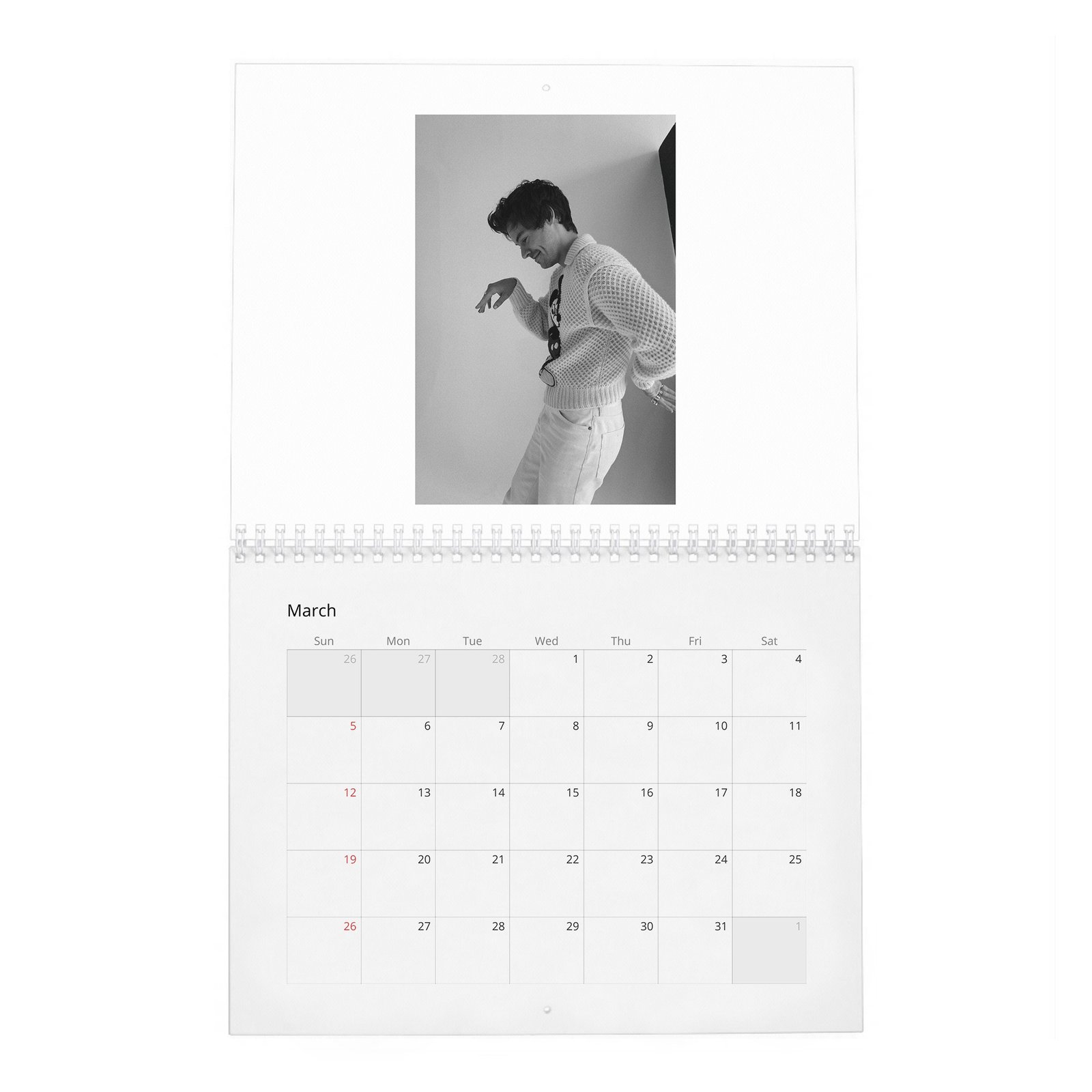 03 Harry Styles - House of Styles 2027 Wall Calendar
