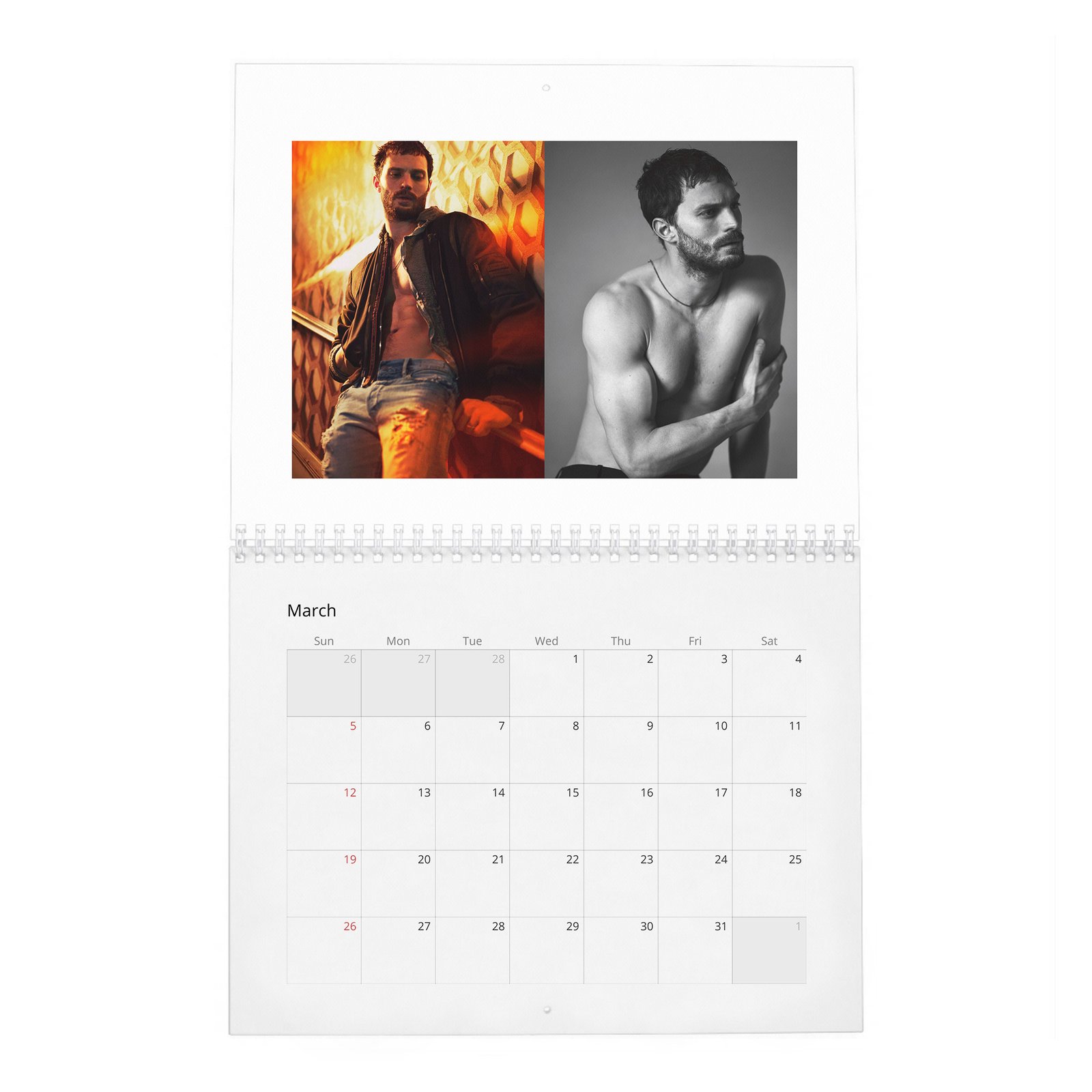 Jamie Dornan - Interview 2027 Wall Calendar