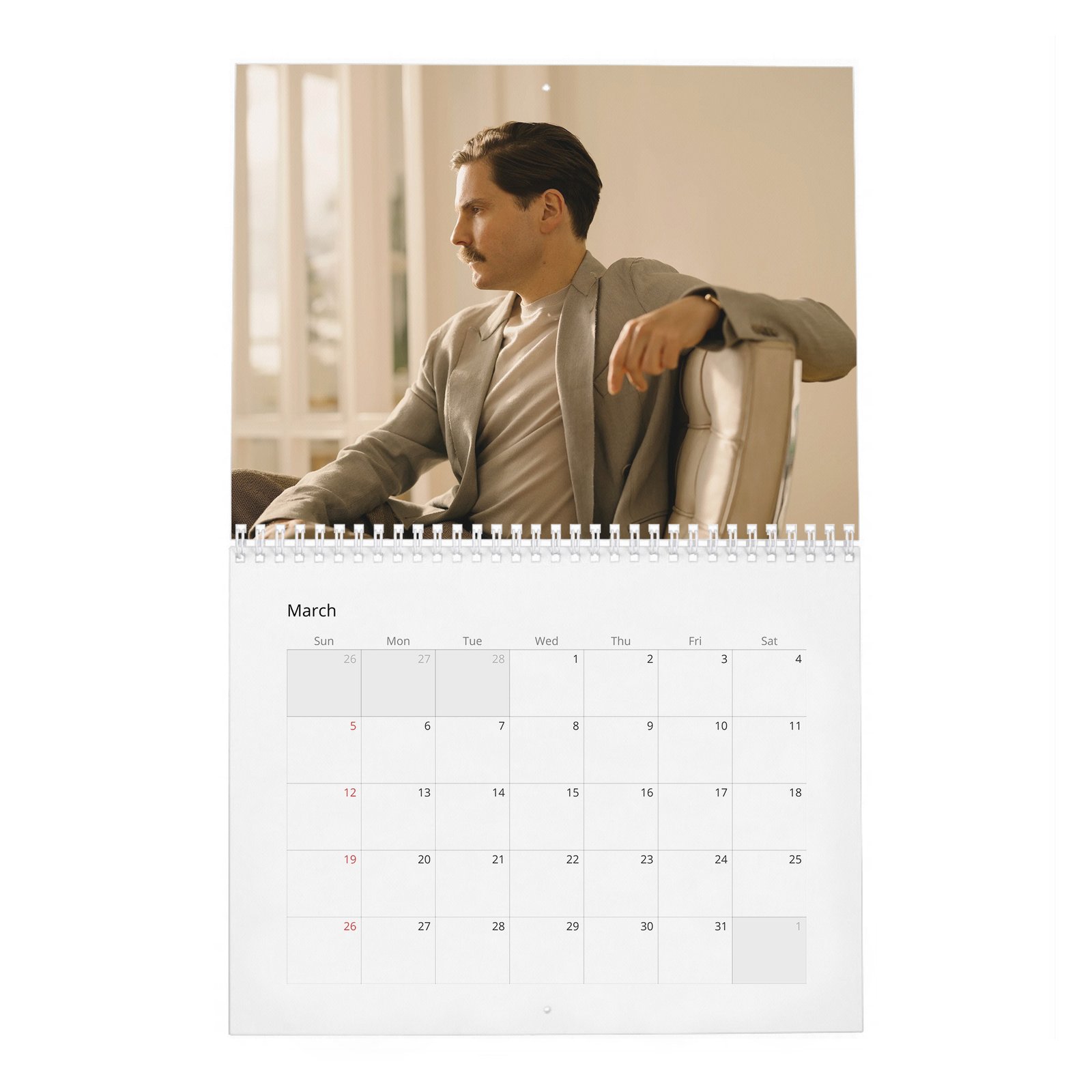 03 Daniel Bruhl - World Star Like Us 2027 Wall Calendar