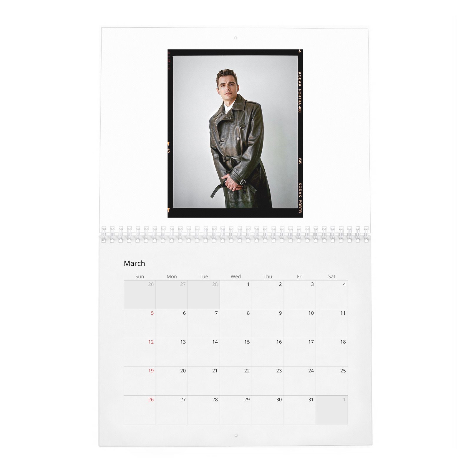 03 Dave Franco - In Conversation 2027 Wall Calendar
