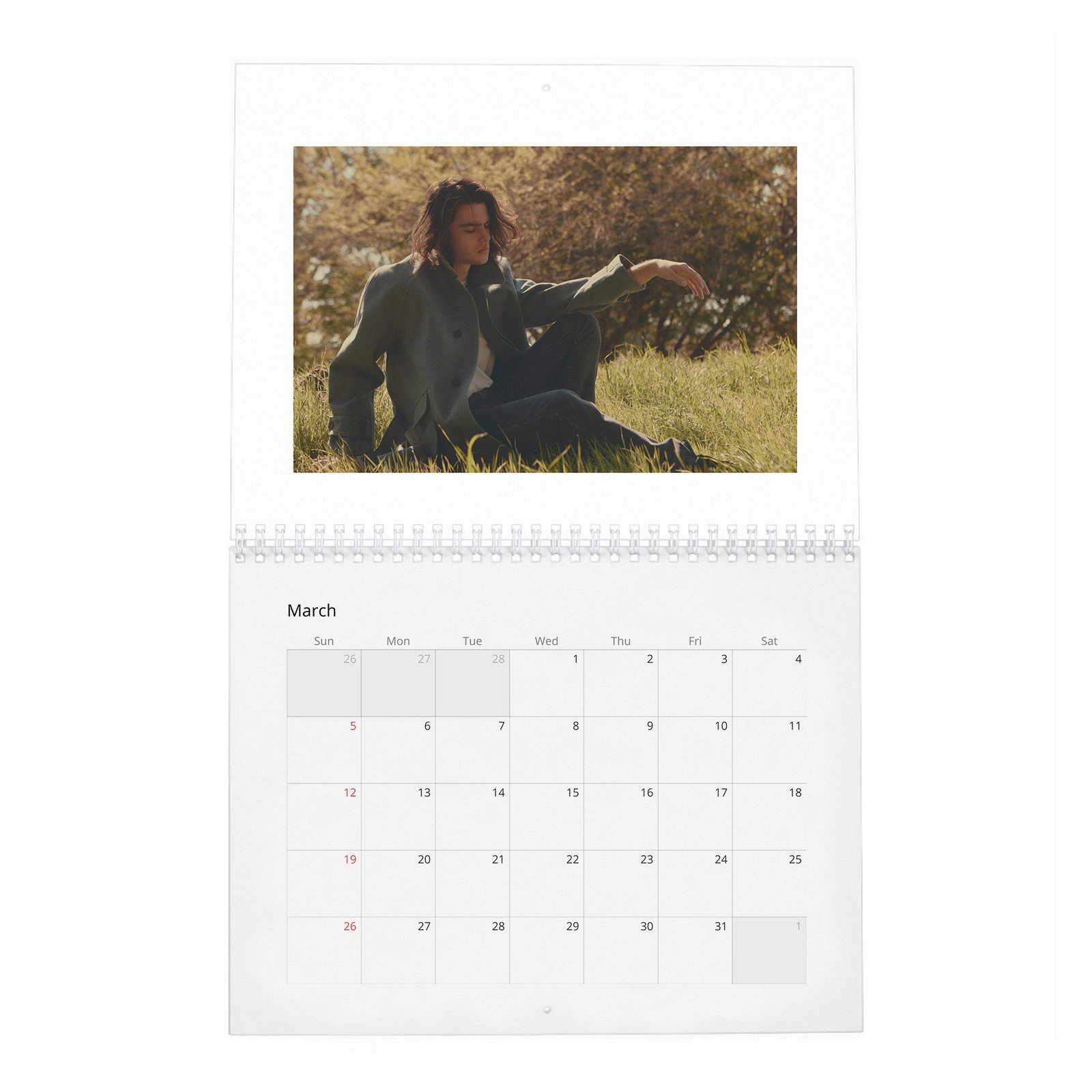 03 Felix Mallard - Move Slowly 2027 Wall Calendar
