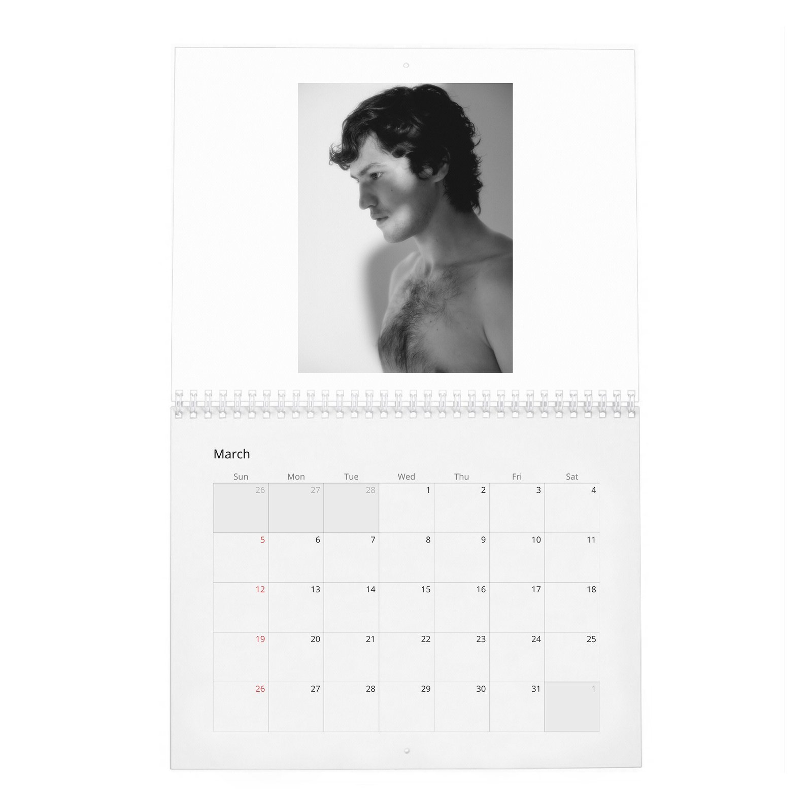 03 Gabriel Leone - Content 2027 Wall Calendar