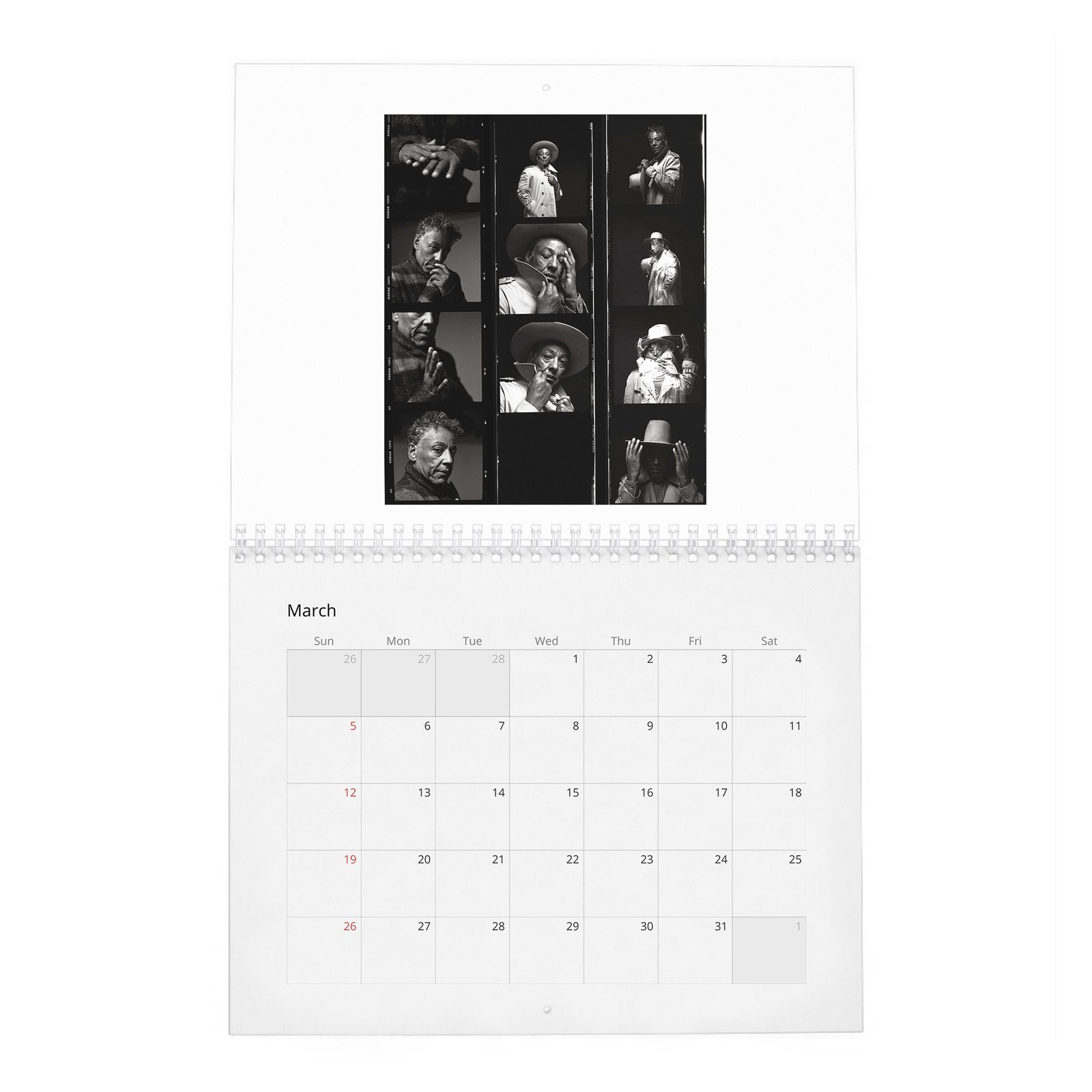 03 Giancarlo Esposito - Rogue 2027 Wall Calendar
