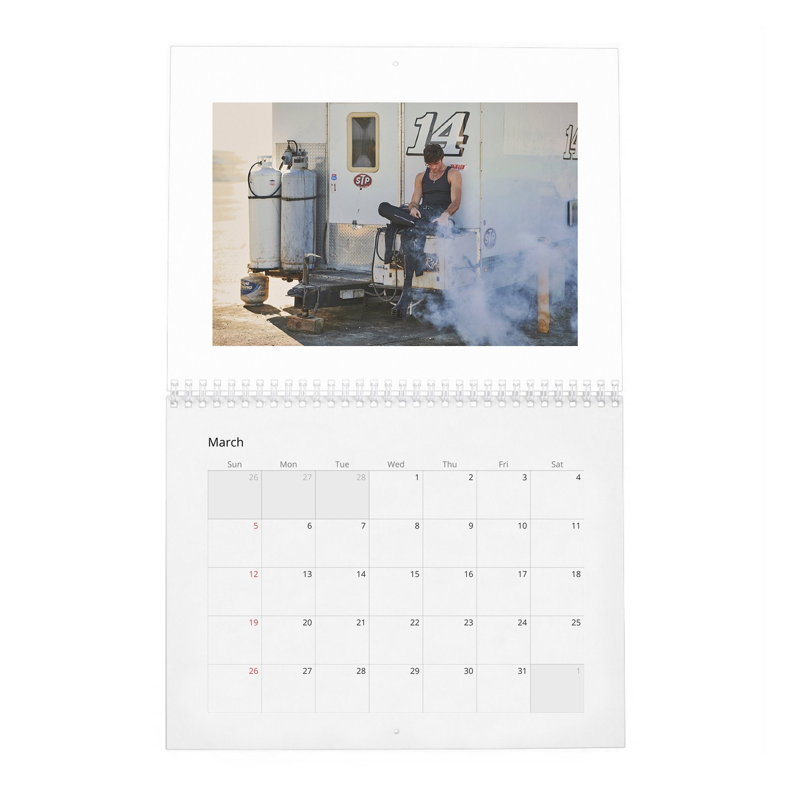 Jacob Elordi - Overdrive 2027 Wall Calendar