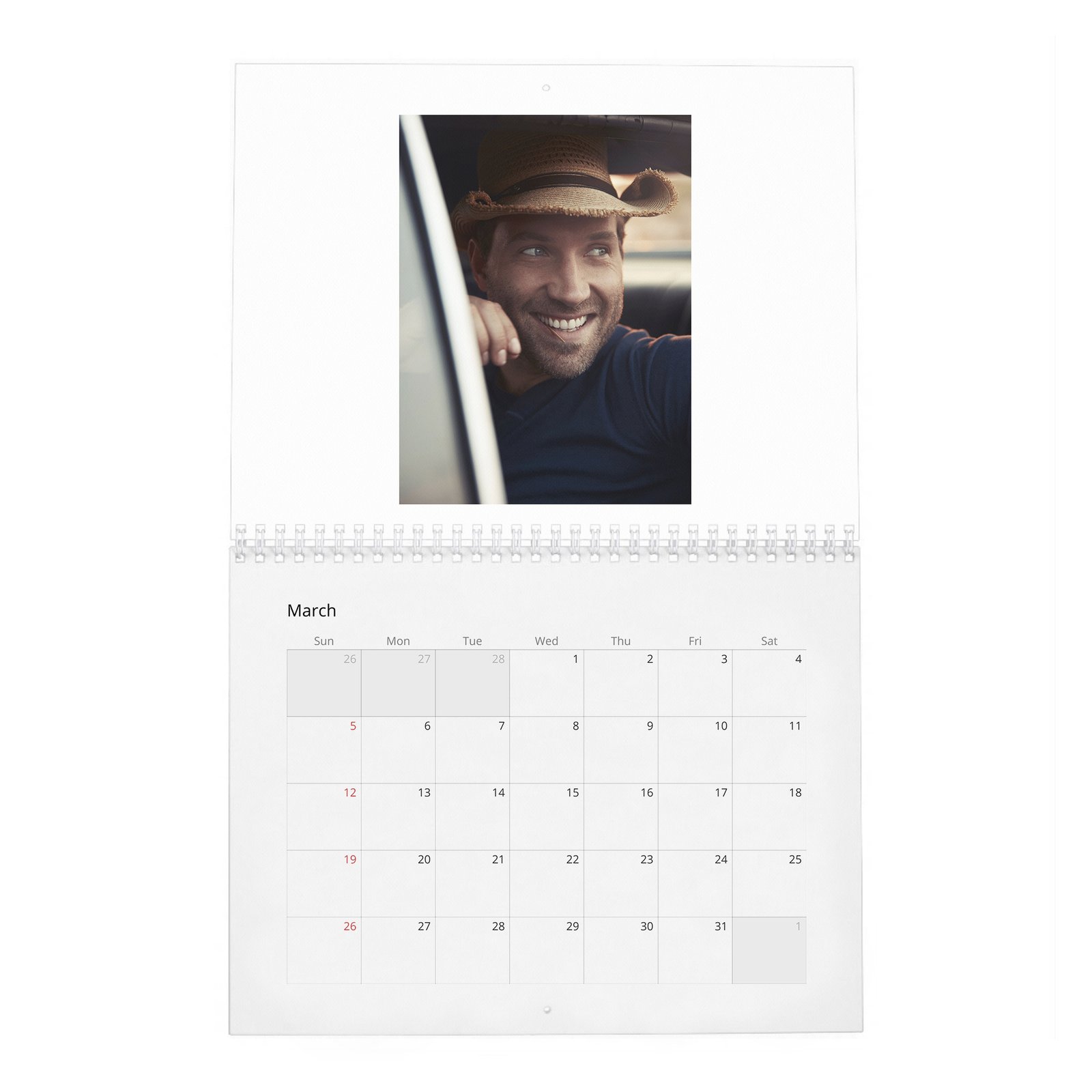 Jai Courtney - The Killer In Me 2027 Wall Calendar
