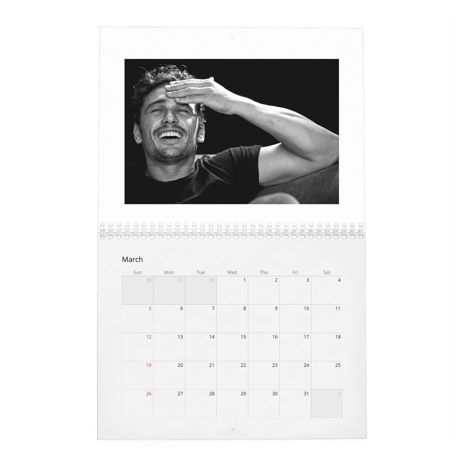 03 Jared Padalecki - The New Texas Ranger 2027 Wall Calendar