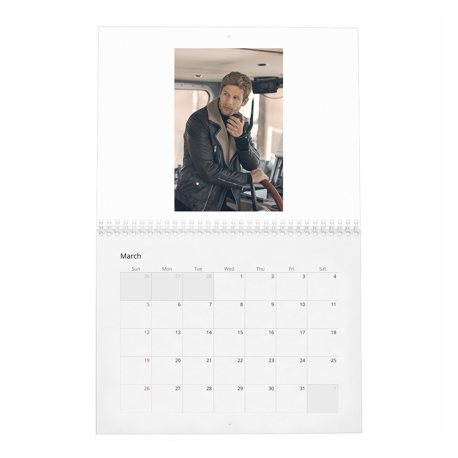 James Franco - The Real 2027 Wall Calendar