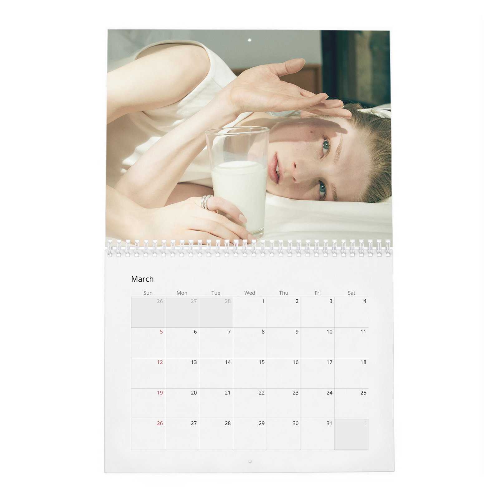 03 (2) Hunter Schafer - Art & Expression 2027 Wall Calendar