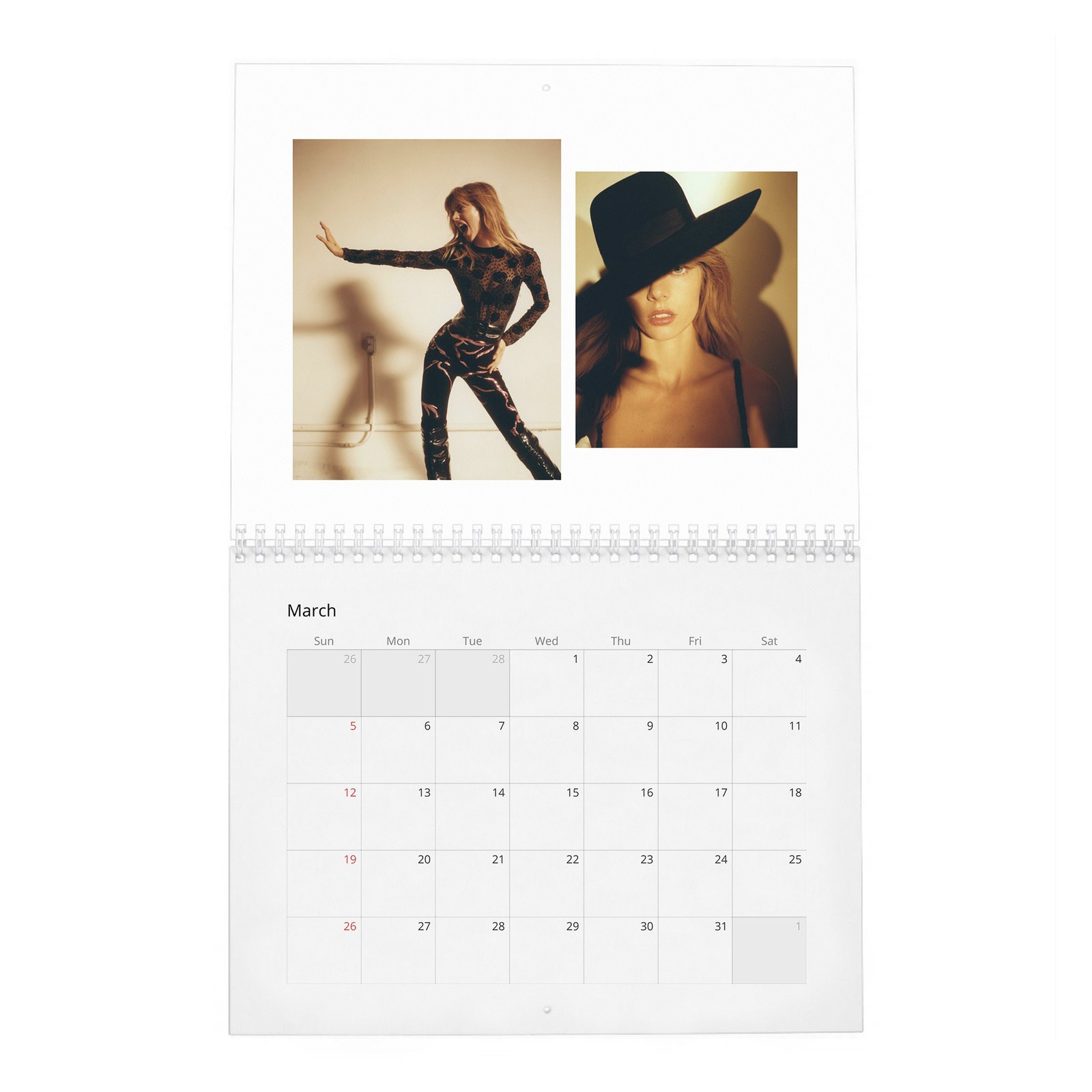 Samara Weaving - Content 2027 Wall Calendar
