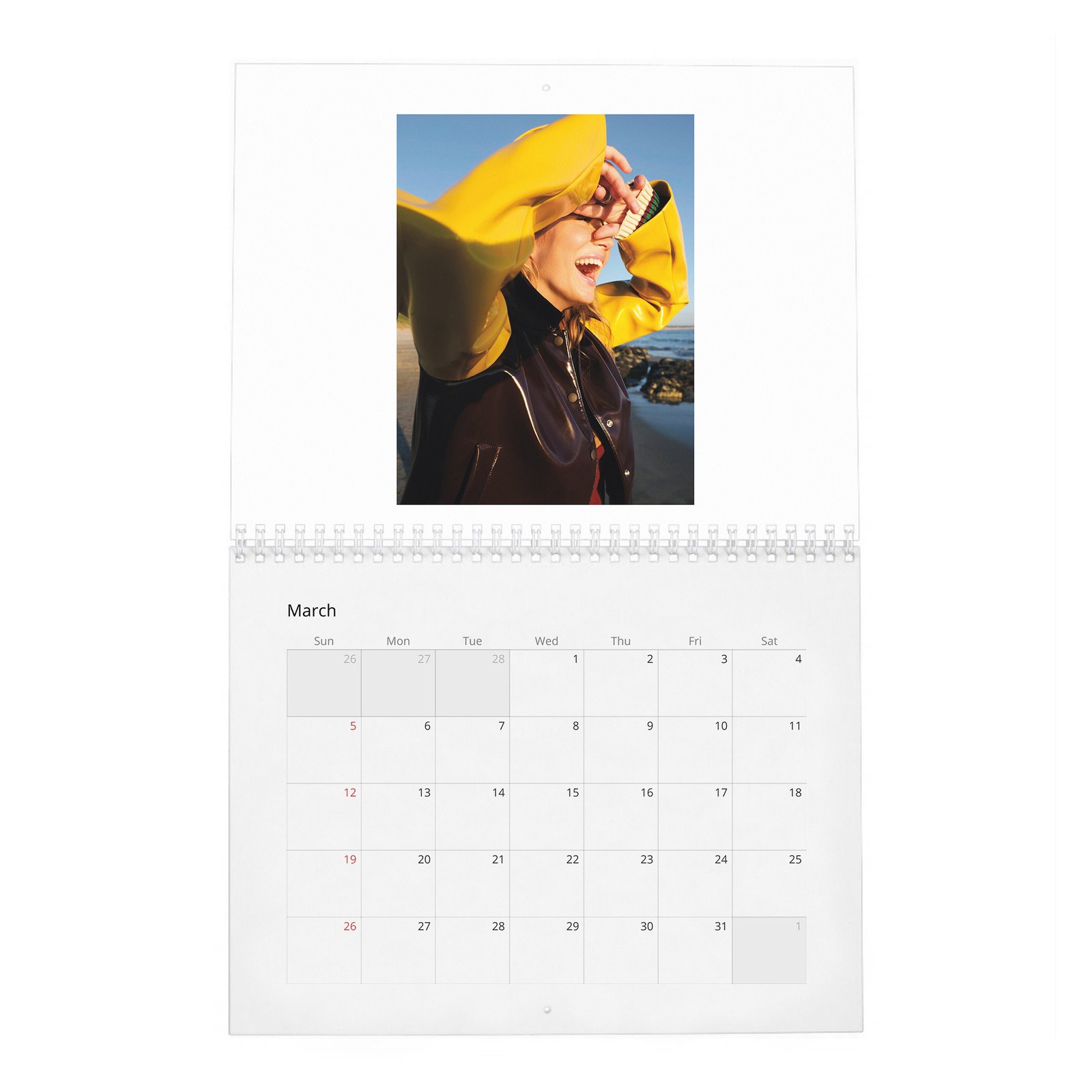03 Alba Babtista - Embrancing Life 2027 Wall Calendar