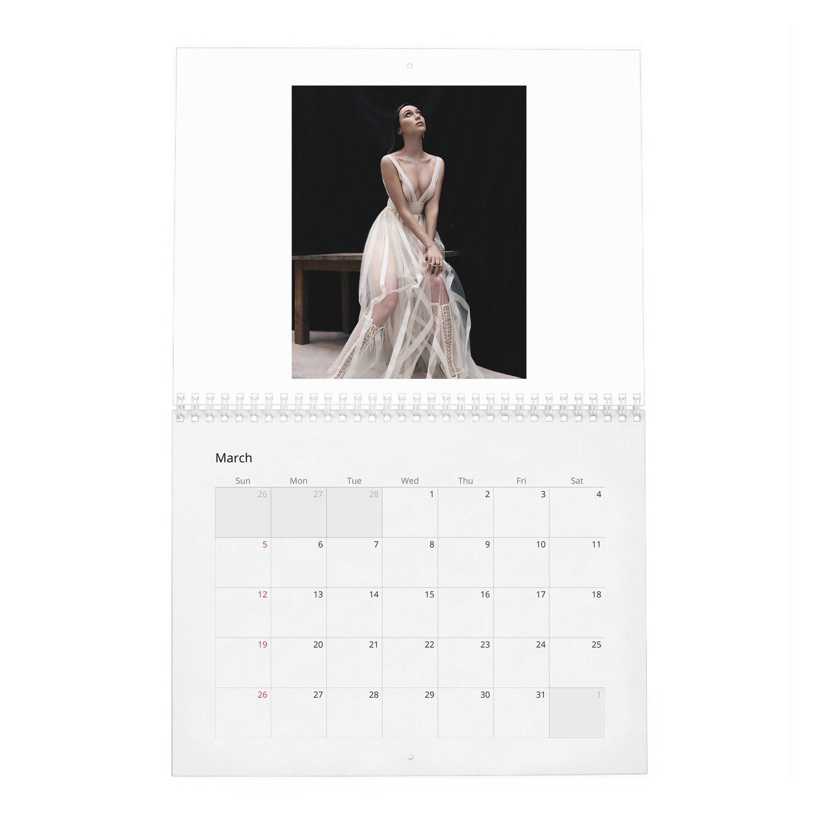 03 Alycia Debnam-Carey - Fashion's New Darling 2027 Wall Calendar