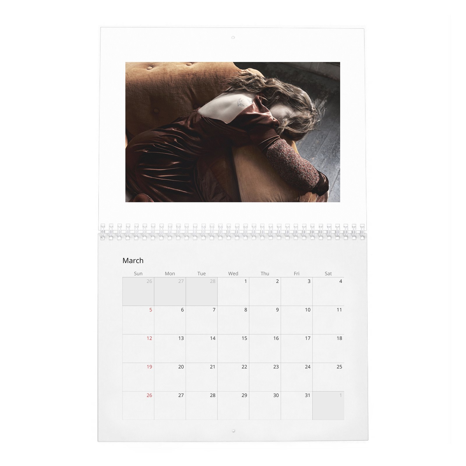 03 Dakota Johnson - Interview 2027 Wall Calendar