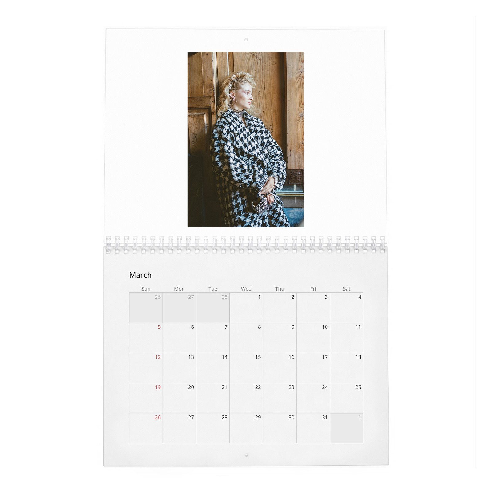 03 Freya Allan - Relative Newcomer 2027 Wall Calendar