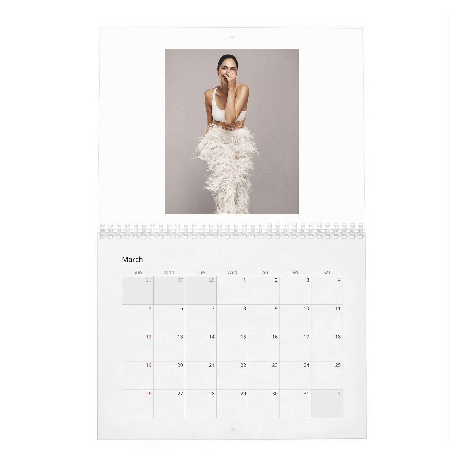 03 Gal Gadot - Real-Life Heroine 2027 Wall Calendar