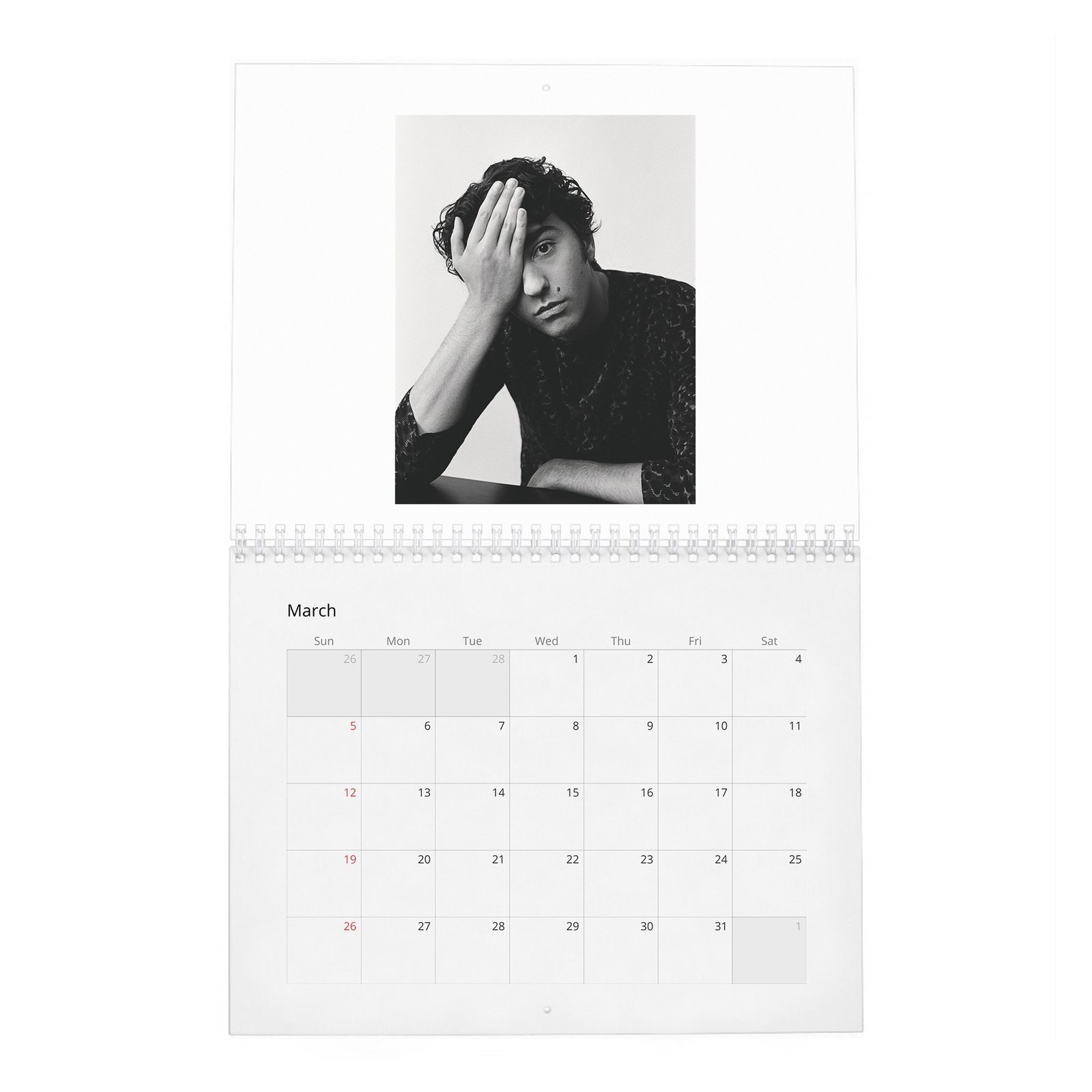 03 Alex Wolff - Interview 2027 Wall Calendar