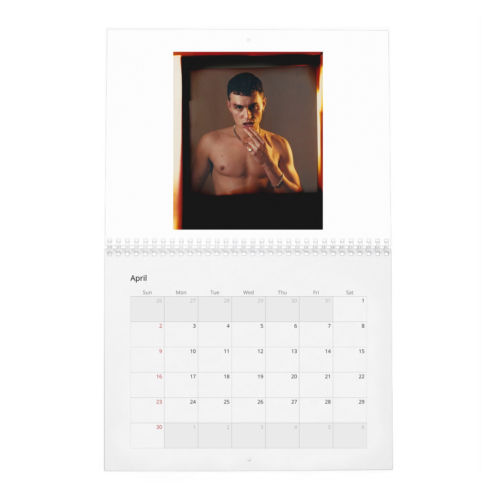04 Aron Piper - In Conversation 2027 Wall Calendar