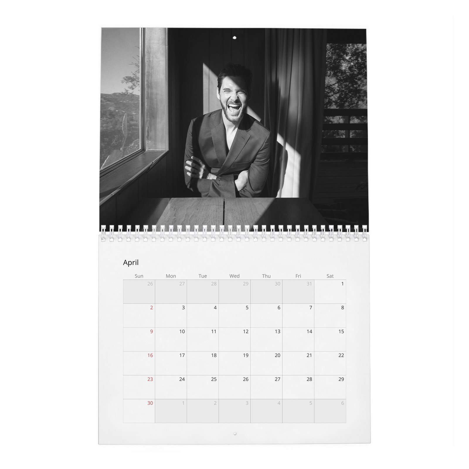 04 Ben Barnes - Never Stands Still 2027 Wall Calendar