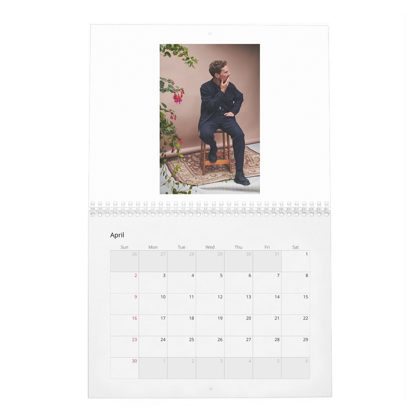 Benedict Cumberbatch - Man Of The Moment 2027 Wall Calendar