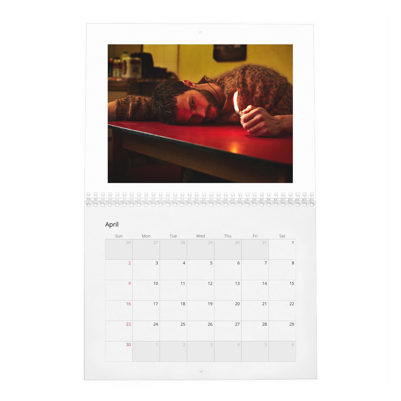 Jamie Dornan - Interview 2027 Wall Calendar