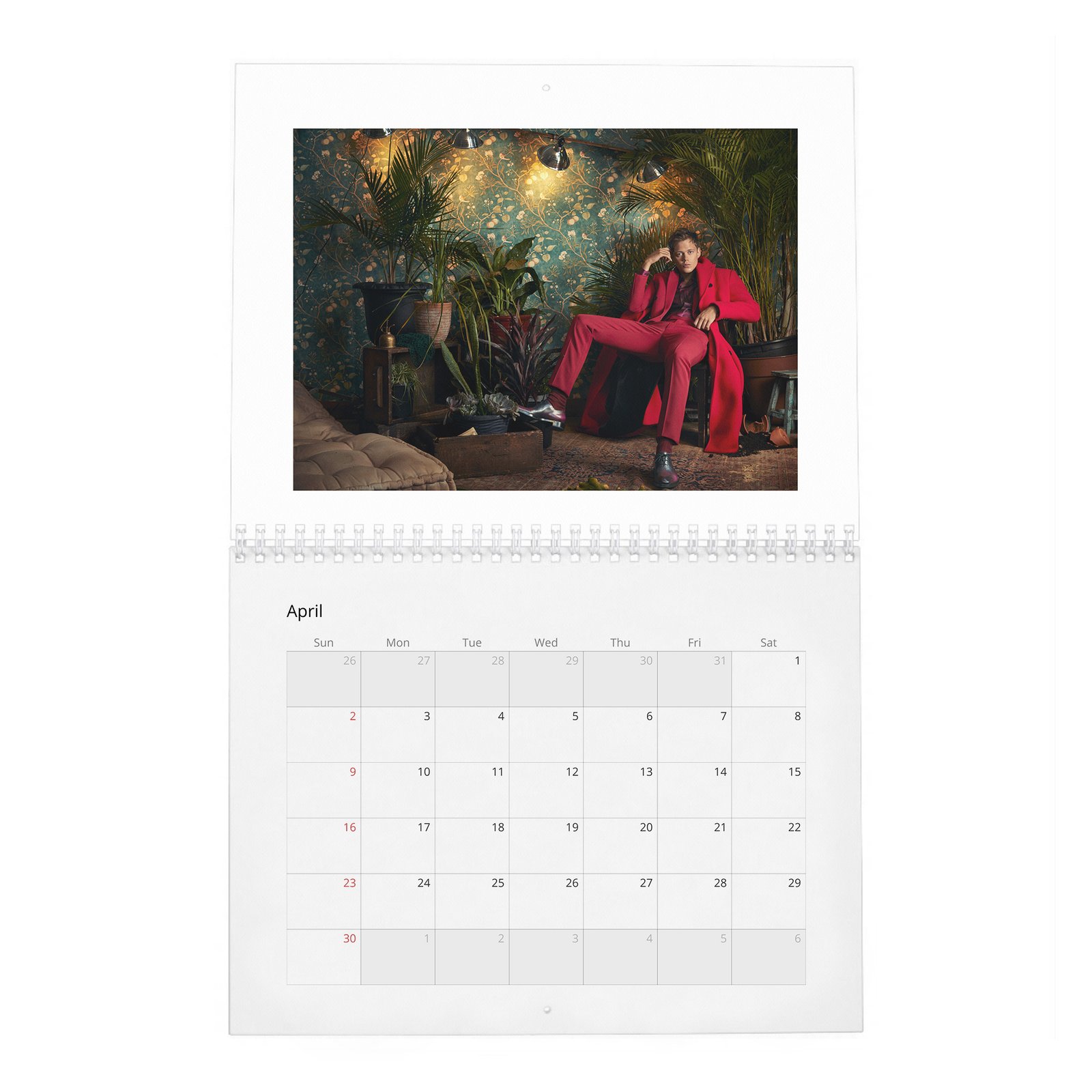 04 Bill Skarsgard - Million Dollar Bill 2027 Wall Calendar