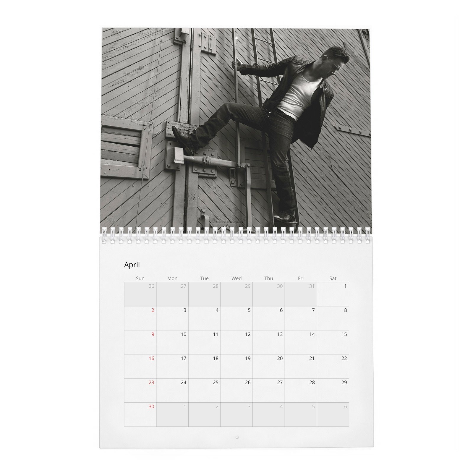 04 Channing Tatum - The Trials Of 2027 Wall Calendar