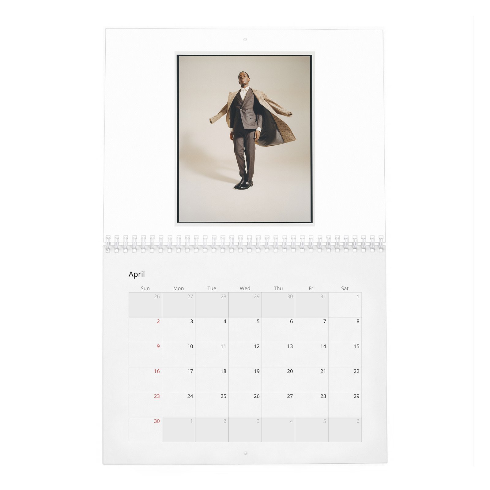 04 Damson Idris - Damn Son 2027 Wall Calendar