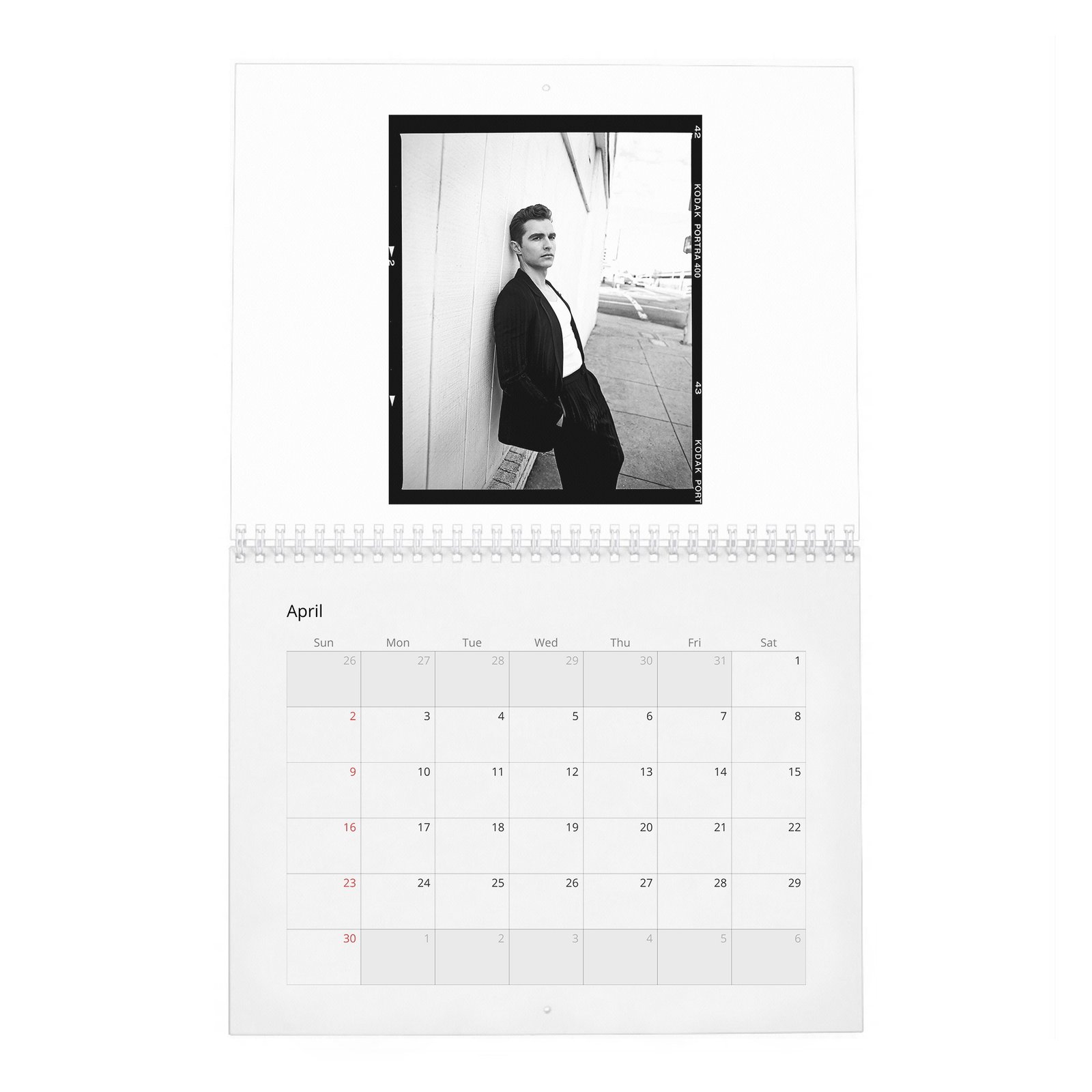 04 Dave Franco - In Conversation 2027 Wall Calendar